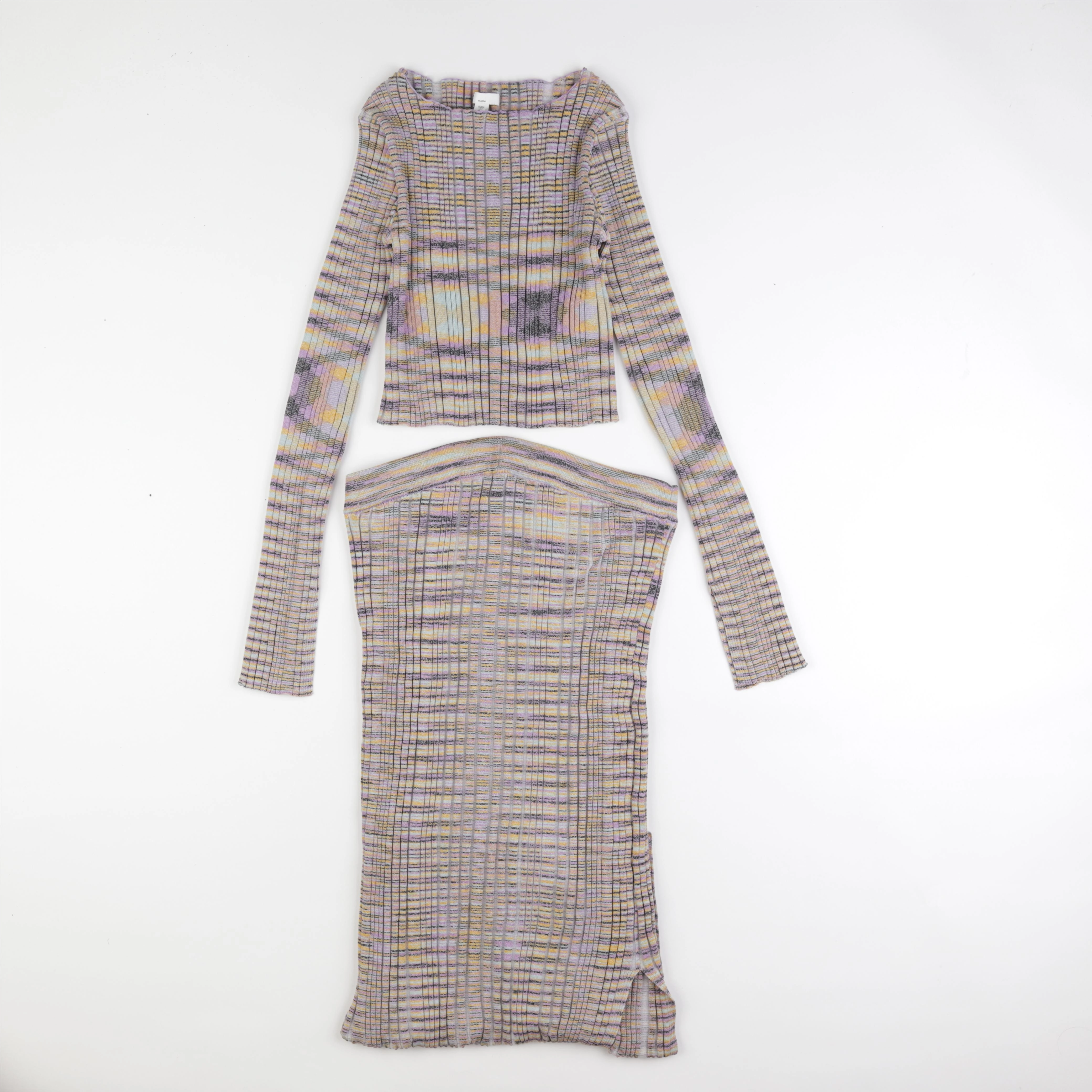 H&M - ensemble 2 pieces grossesse multicolore - s