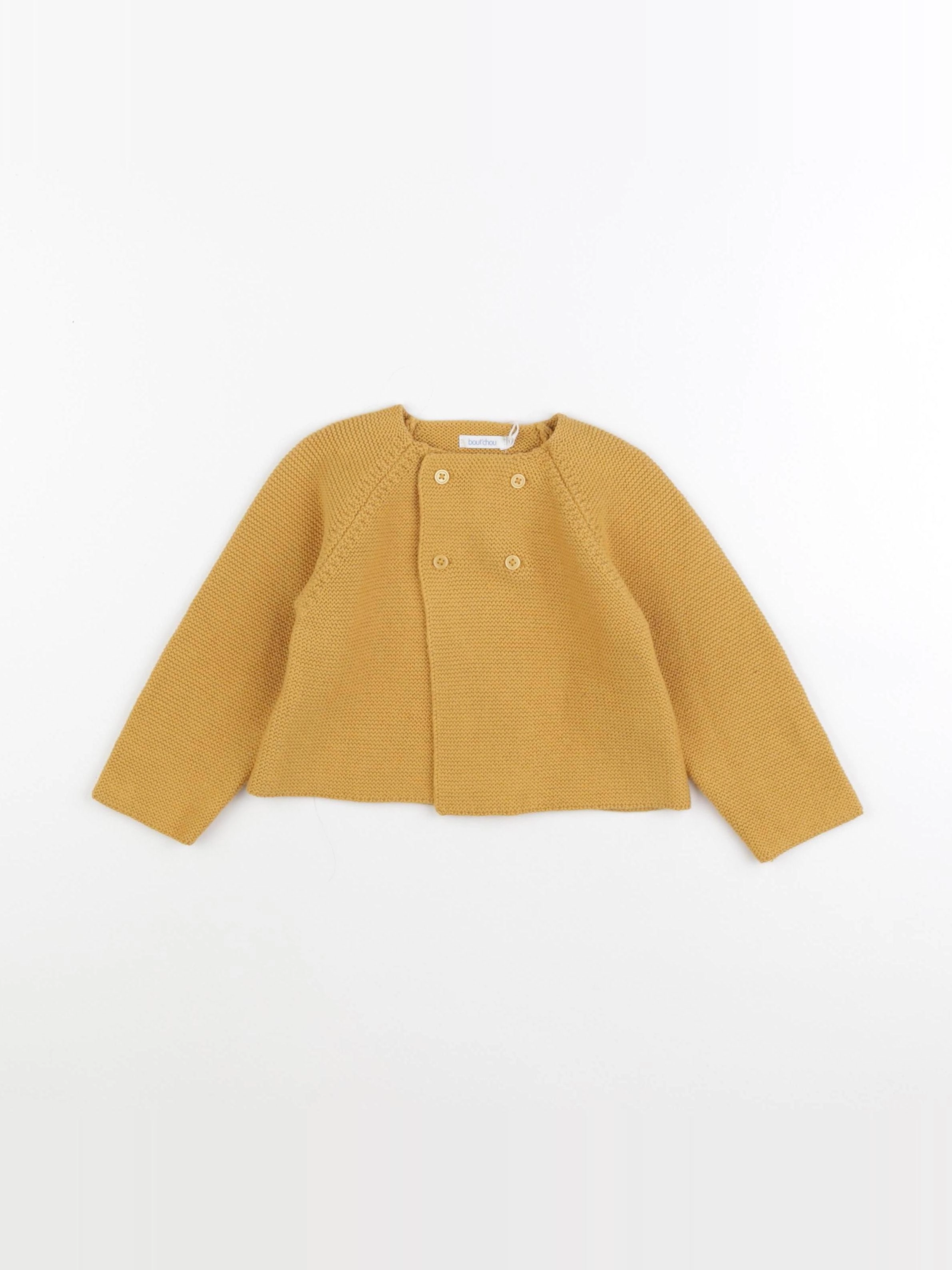 Boutchou - gilet jaune - 18 mois