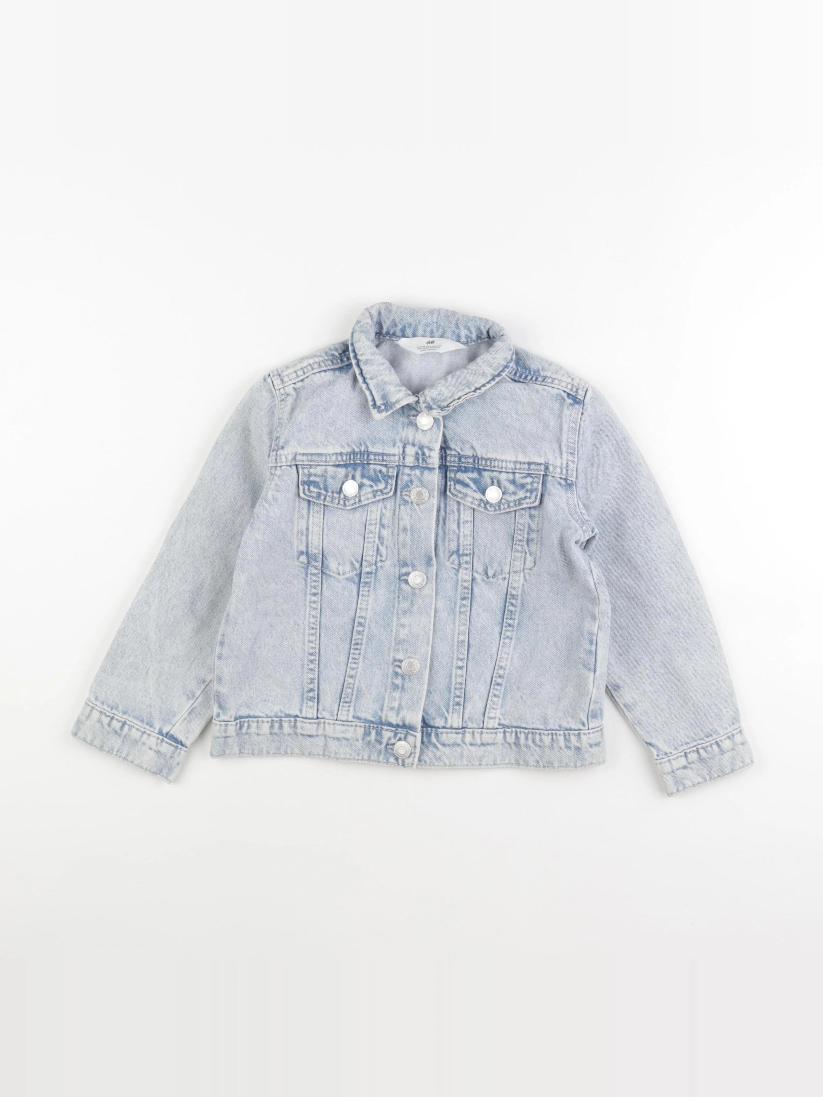 H&M - veste bleu - 5/6 ans