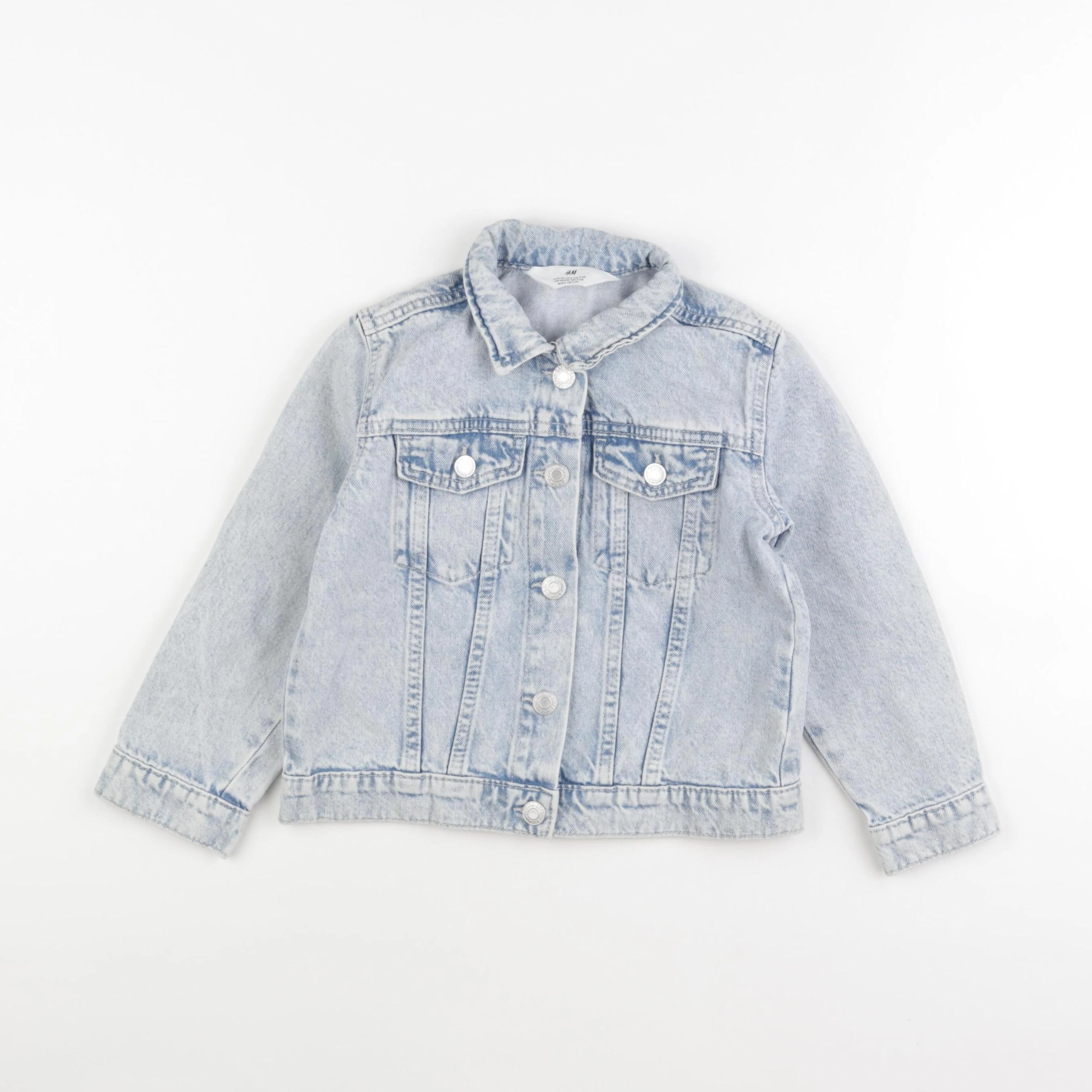 H&M - veste bleu - 5/6 ans