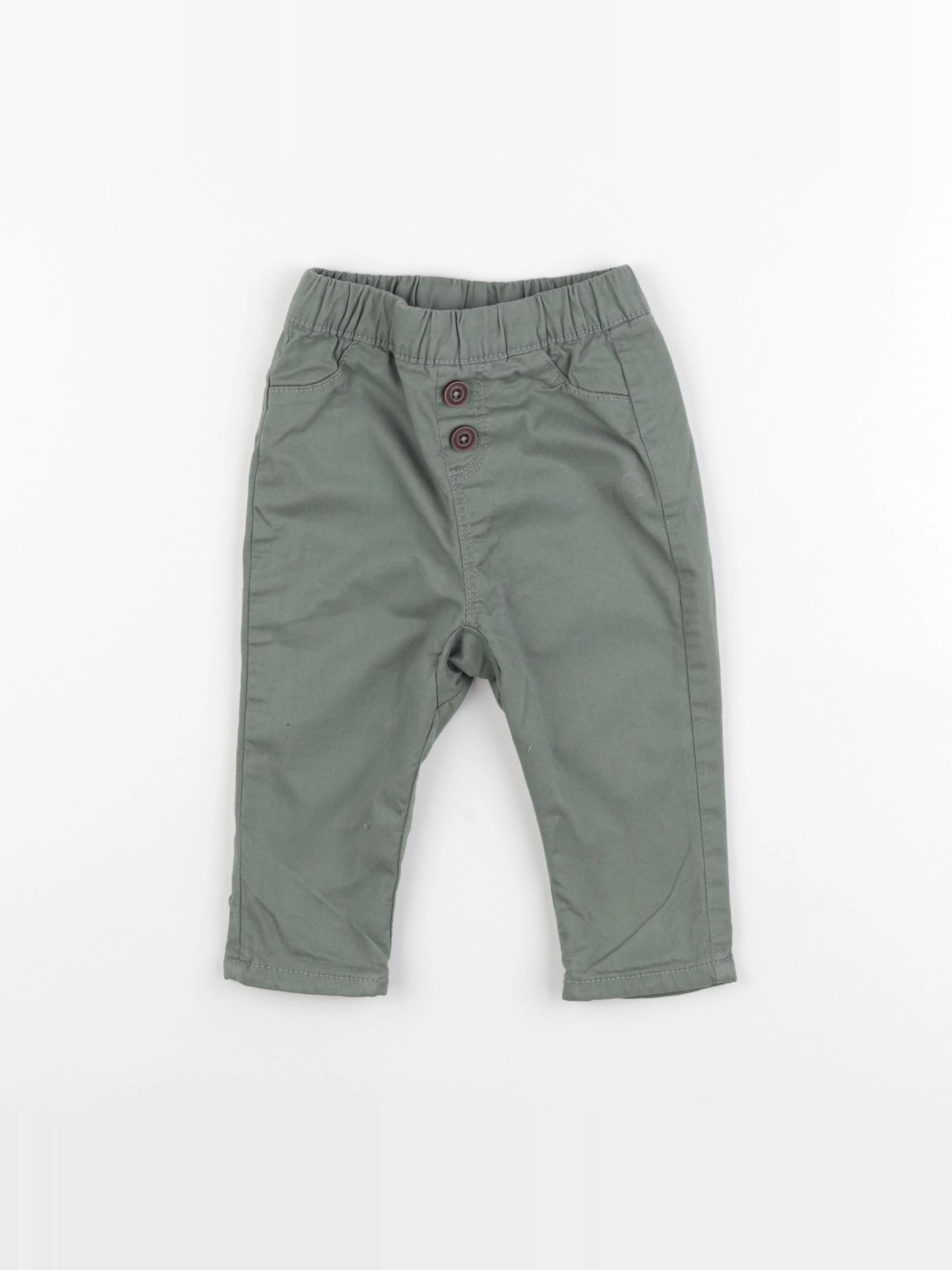 Tape à l'oeil - pantalon vert - 6 mois