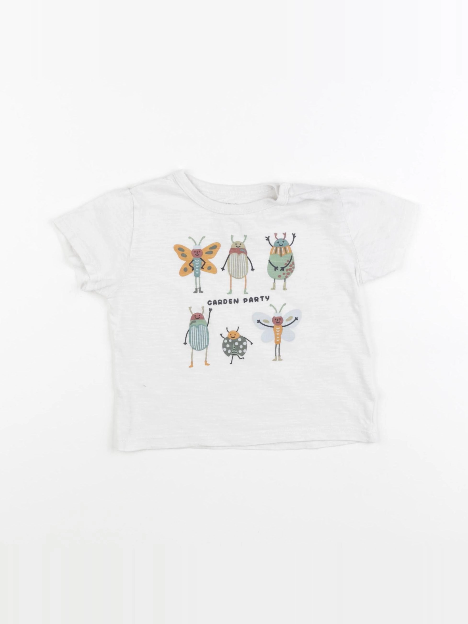 Boutchou - tee-shirt blanc - 18 mois