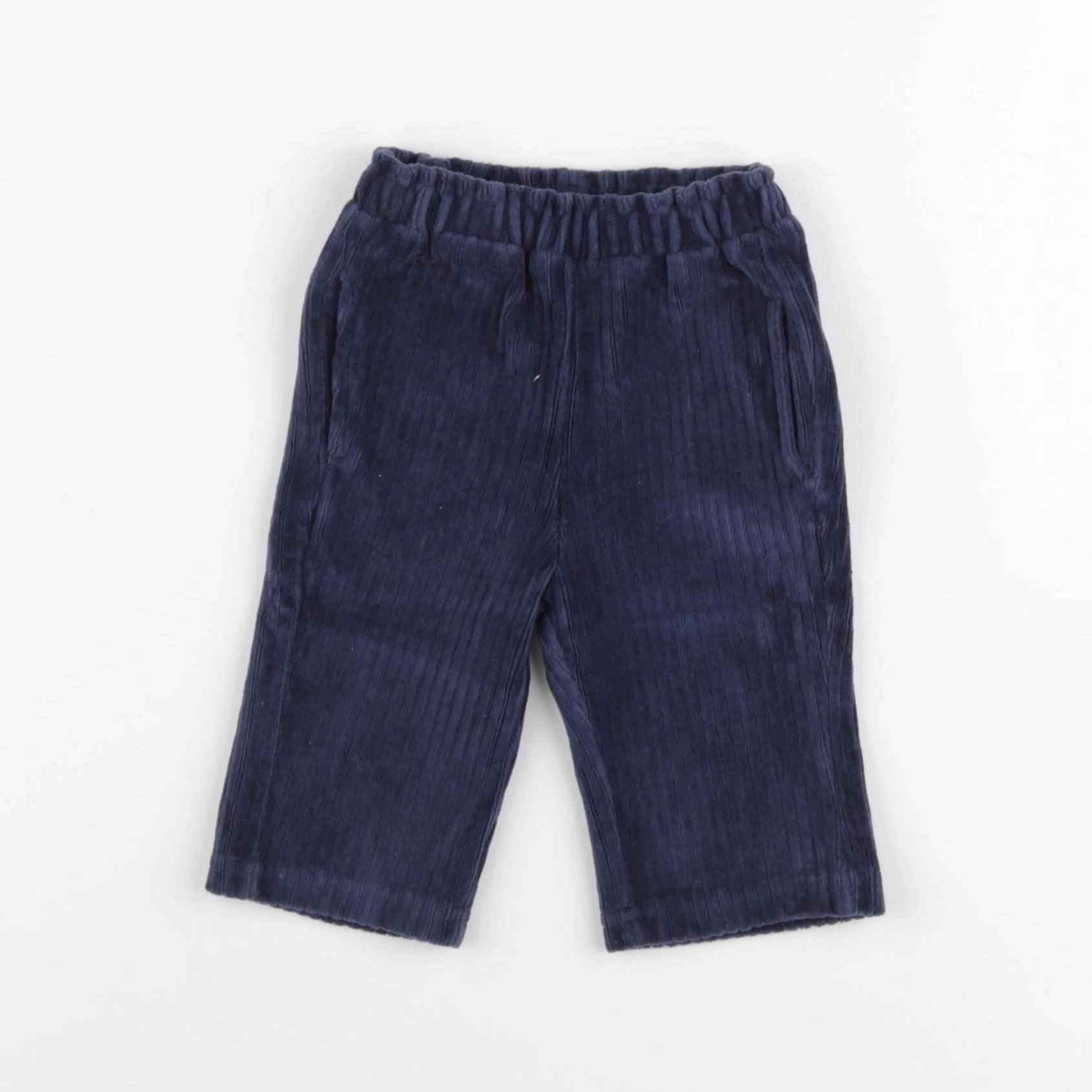 La Redoute - pantalon bleu - 3 mois