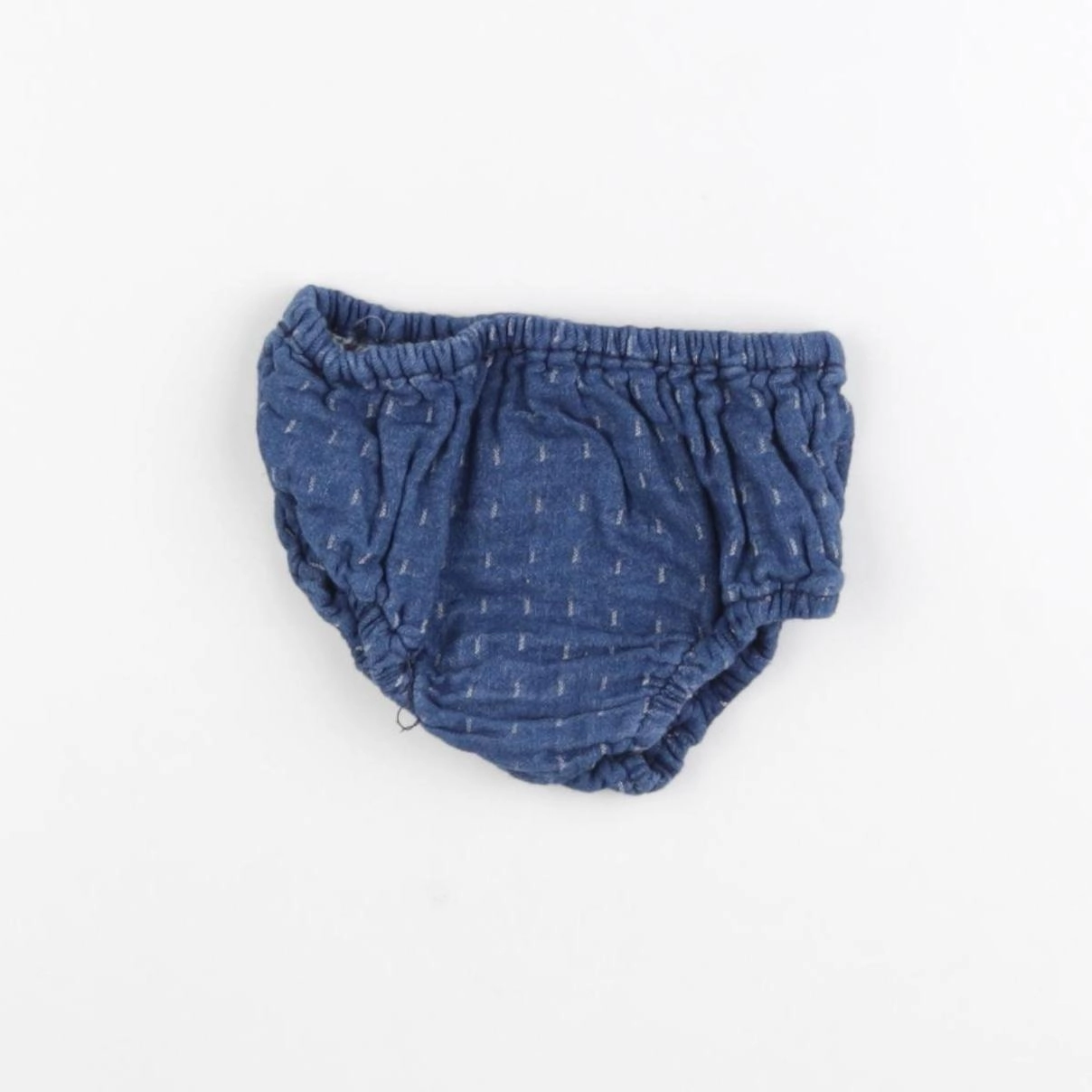 Zara - bloomer bleu - 6/9 mois