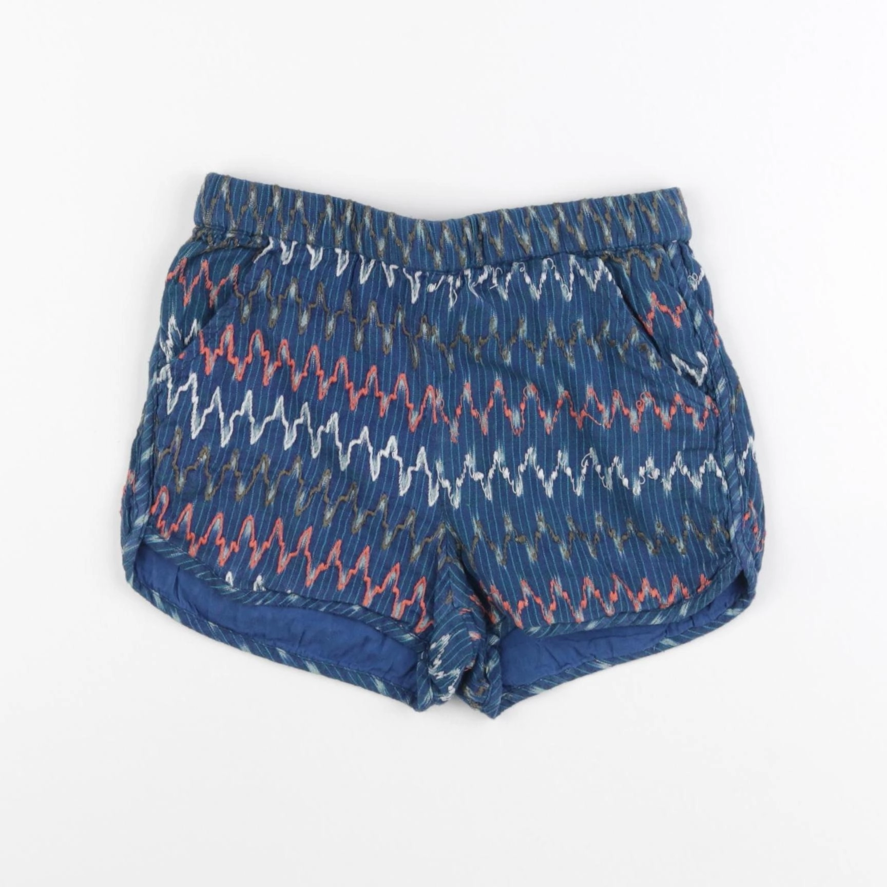 Mango - short bleu - 6/7 ans