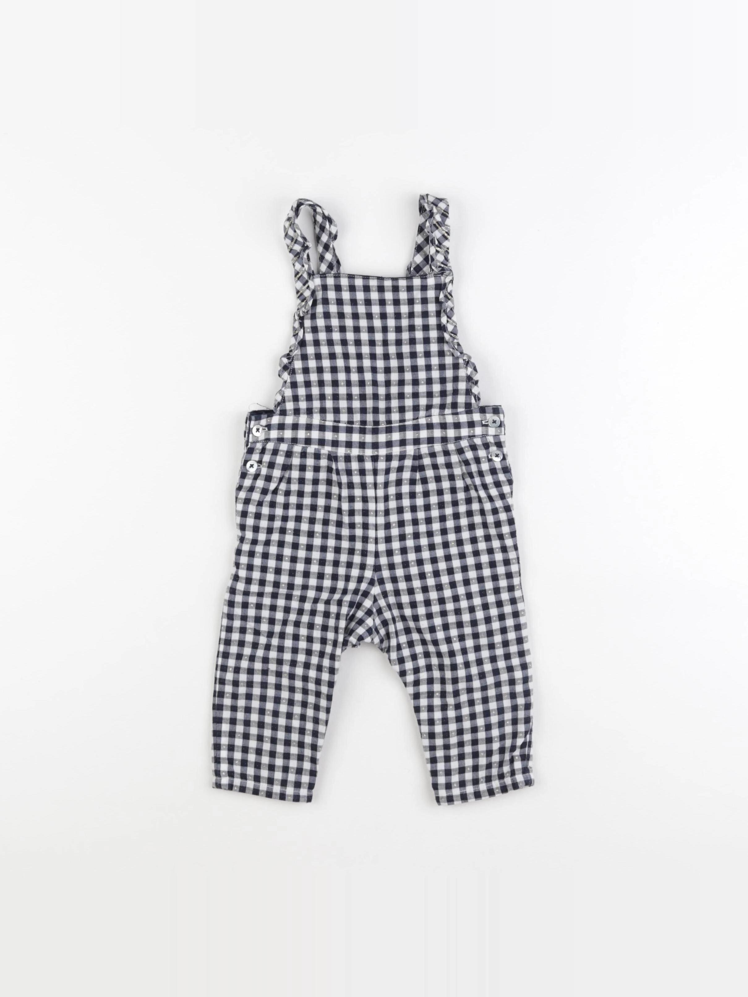 Natalys - combinaison bleu, blanc - 9 mois