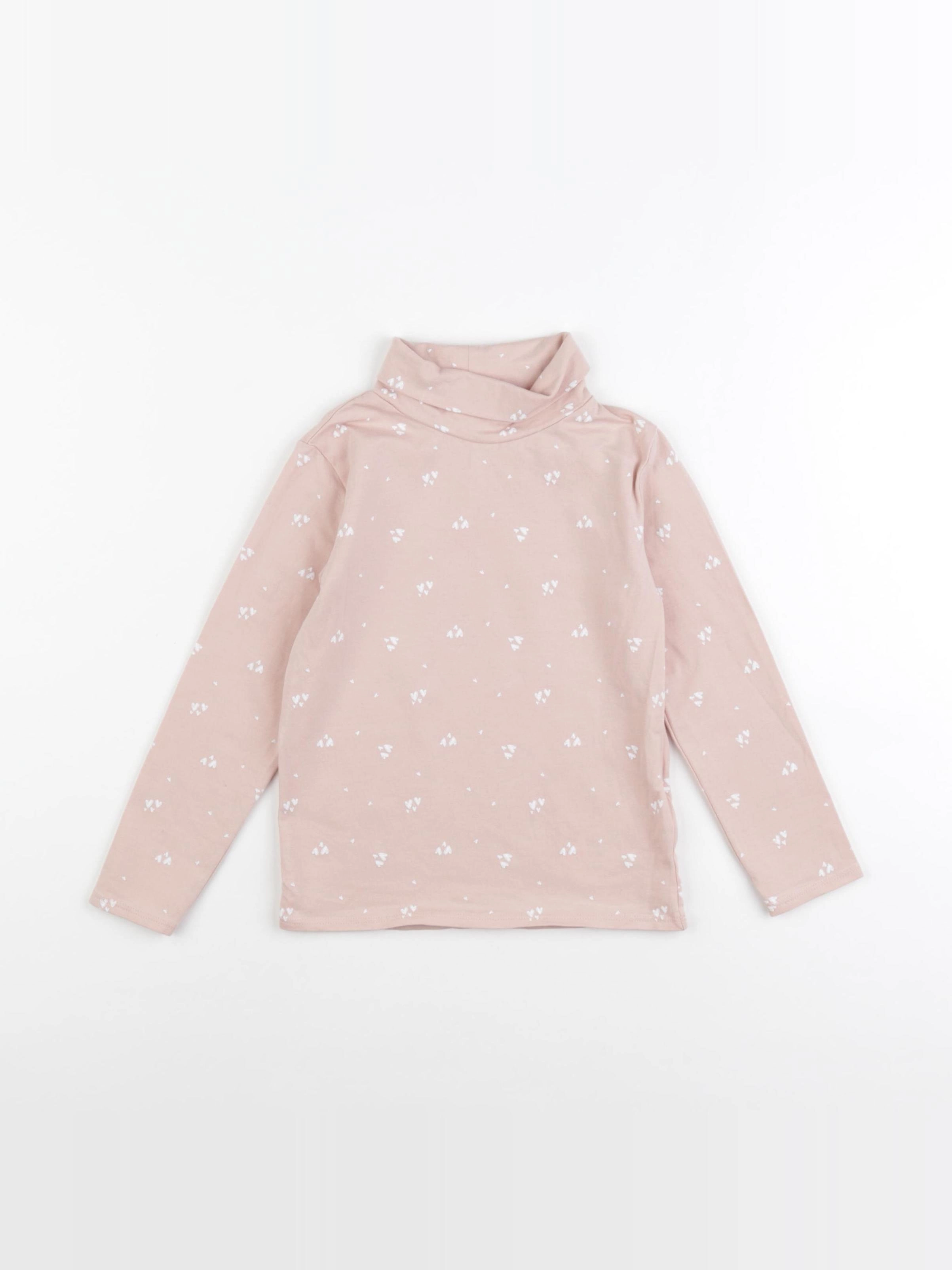 Vertbaudet - sous-pull rose - 4 ans