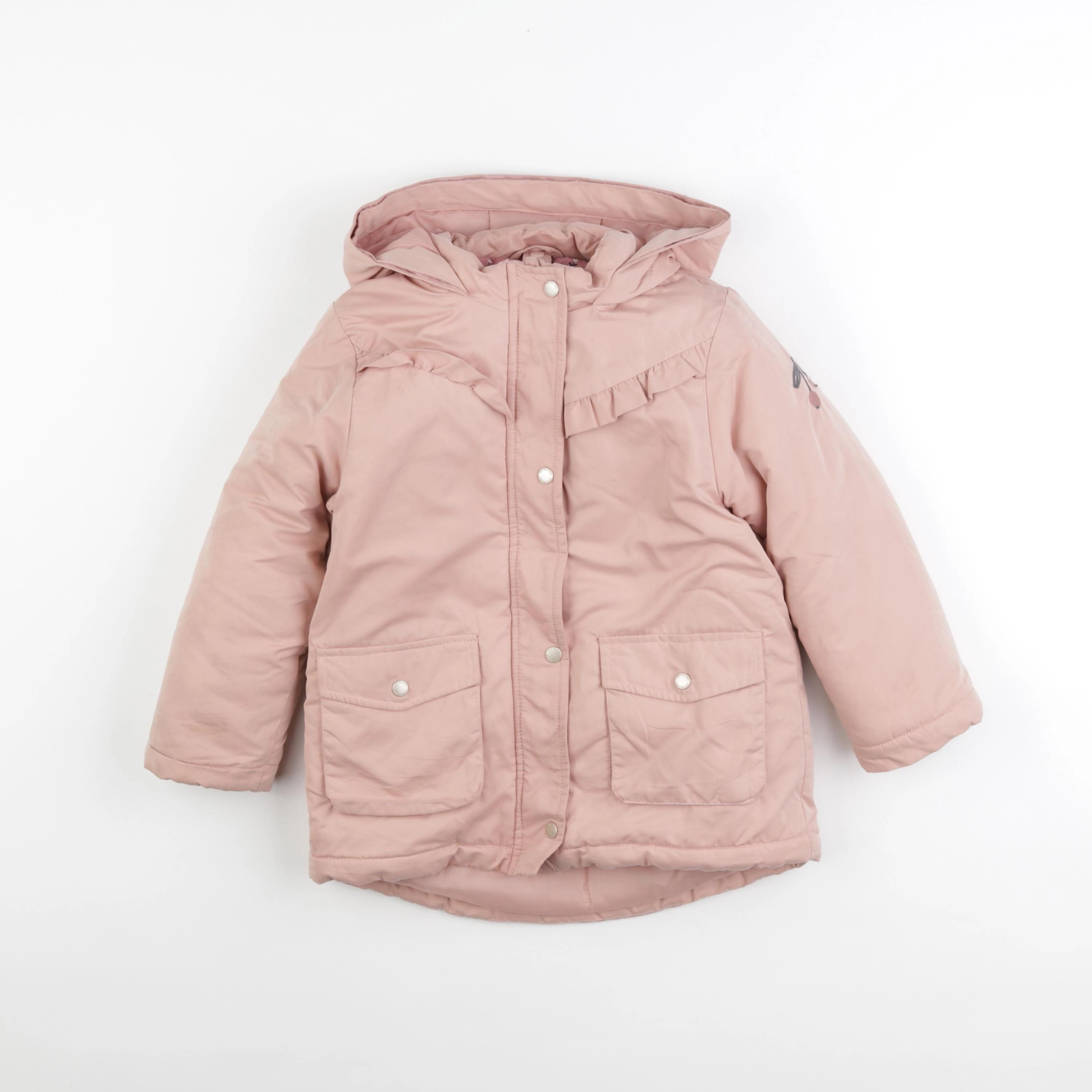 Vertbaudet - doudoune rose - 5 ans