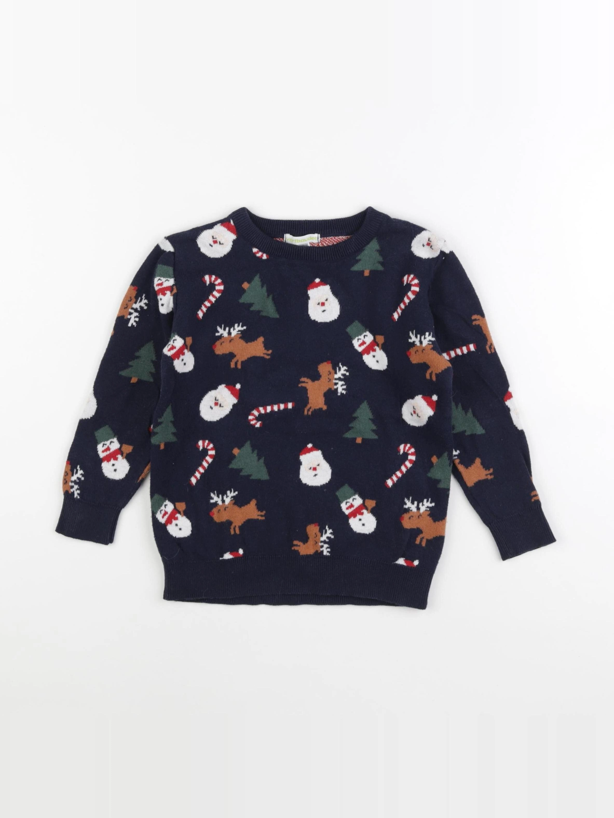 Vertbaudet - pull bleu - 5 ans