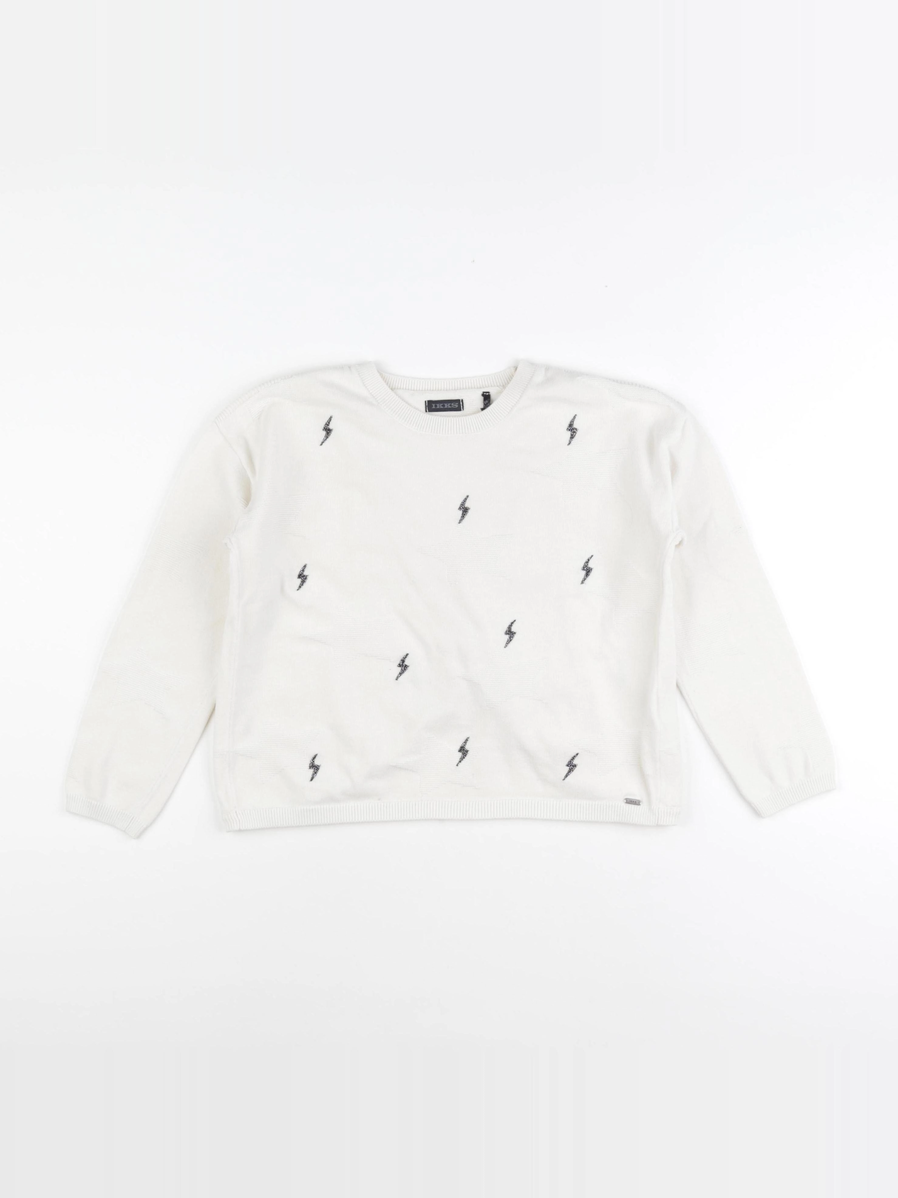 IKKS - pull beige - 8 ans