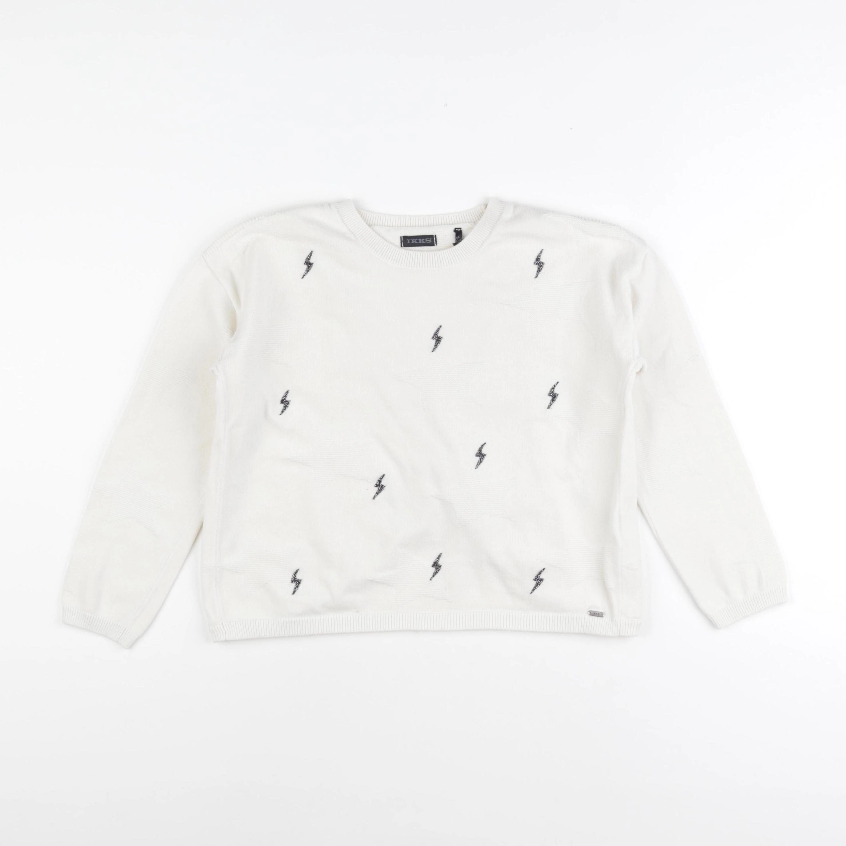 IKKS - pull beige - 8 ans