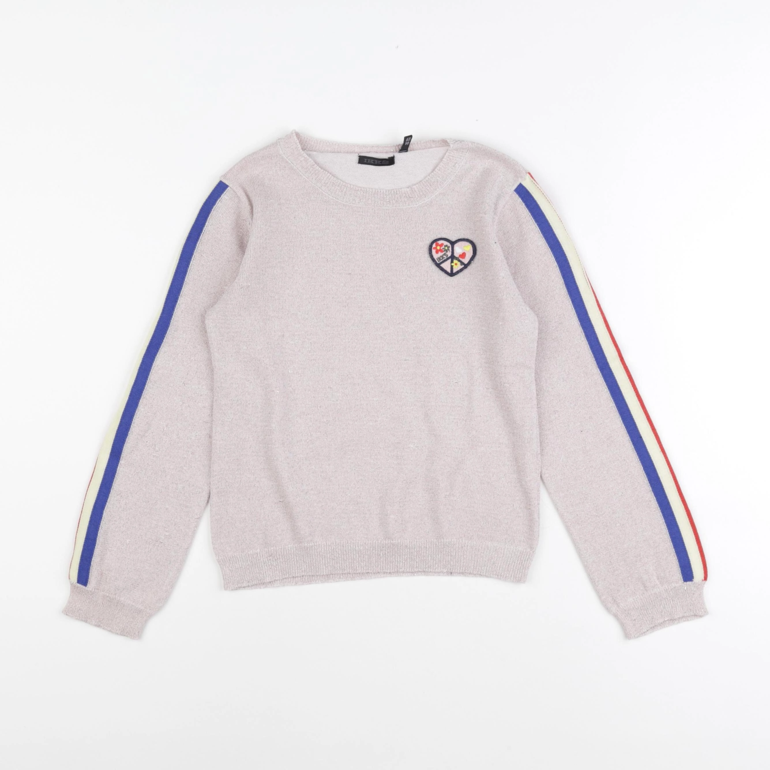 IKKS - pull rose - 8 ans