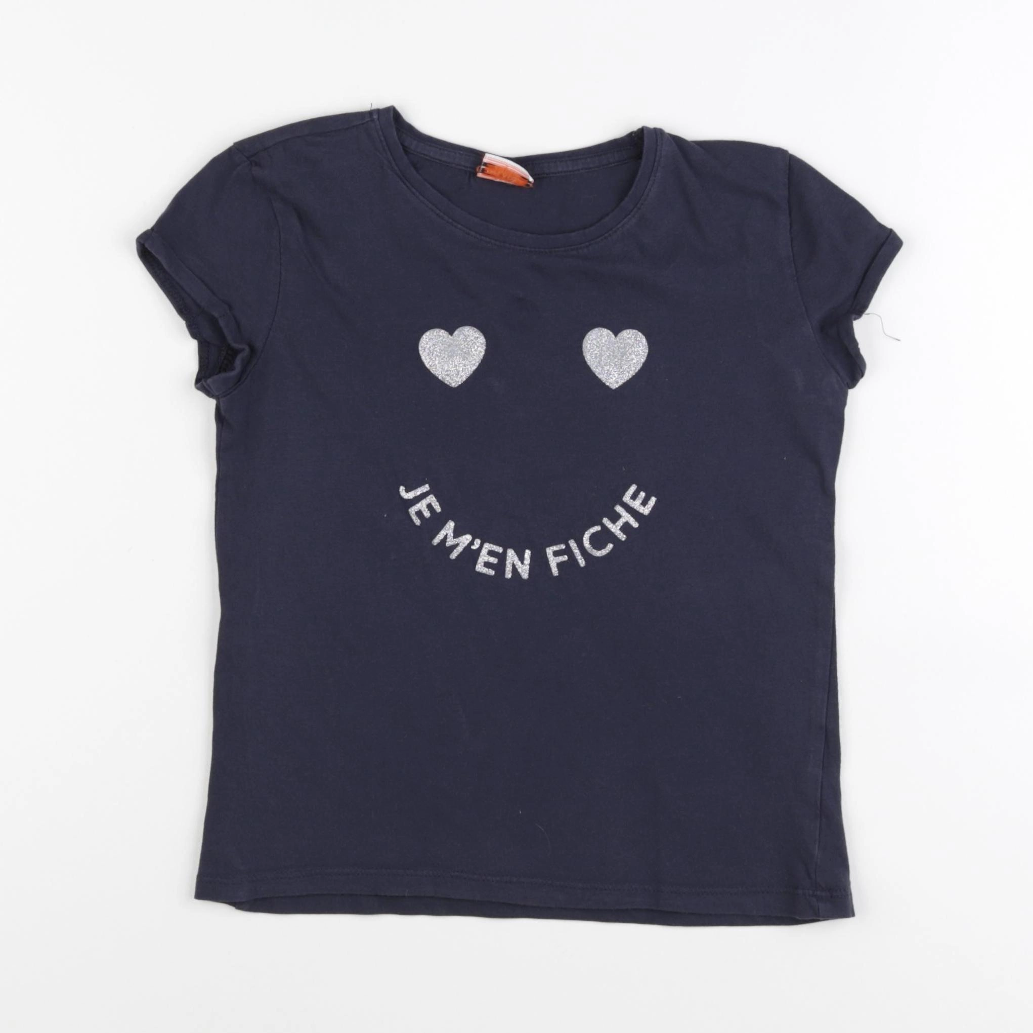 Tape à l'oeil - tee-shirt bleu - 8 ans