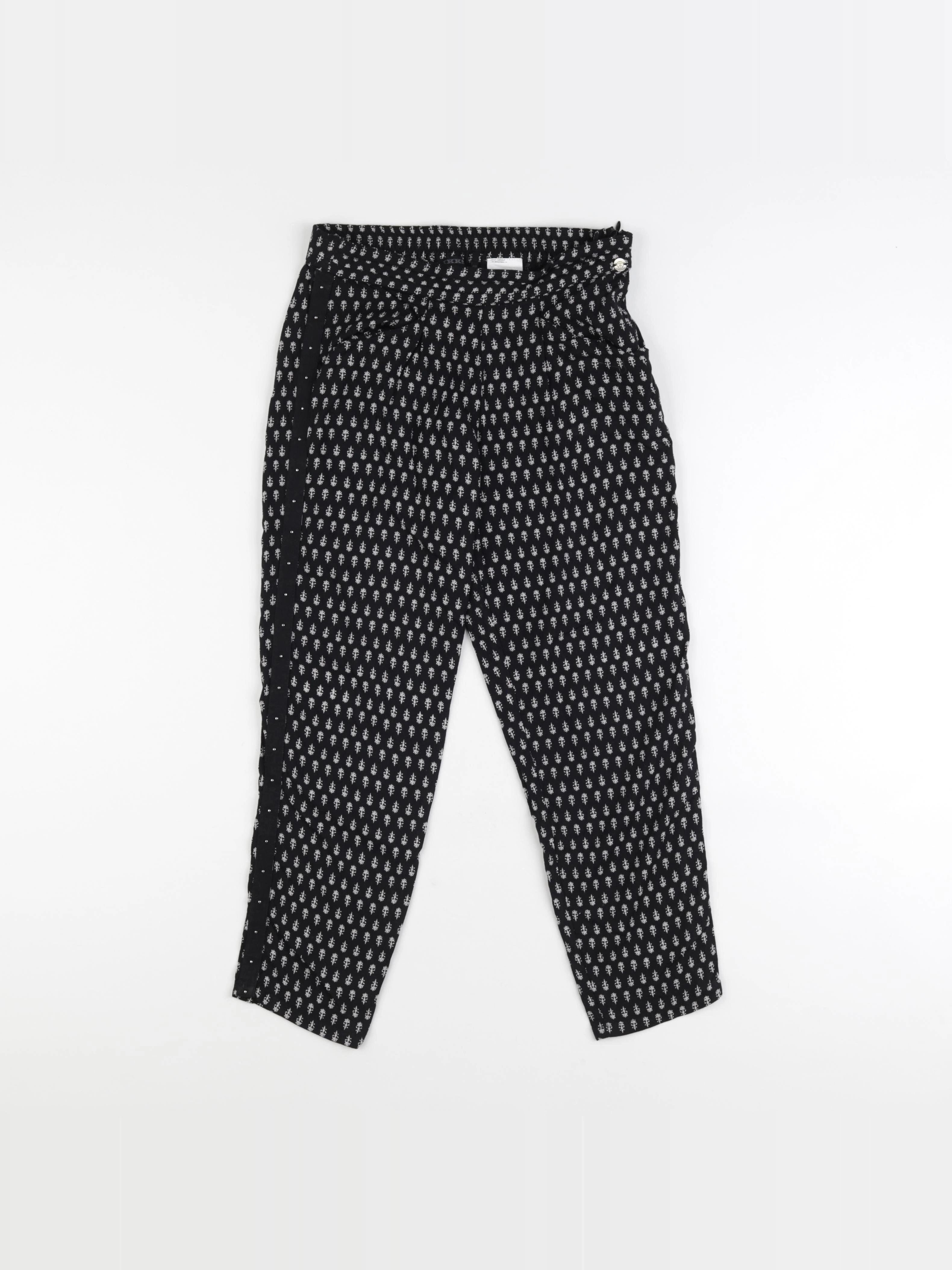 IKKS - pantalon noir - 10 ans
