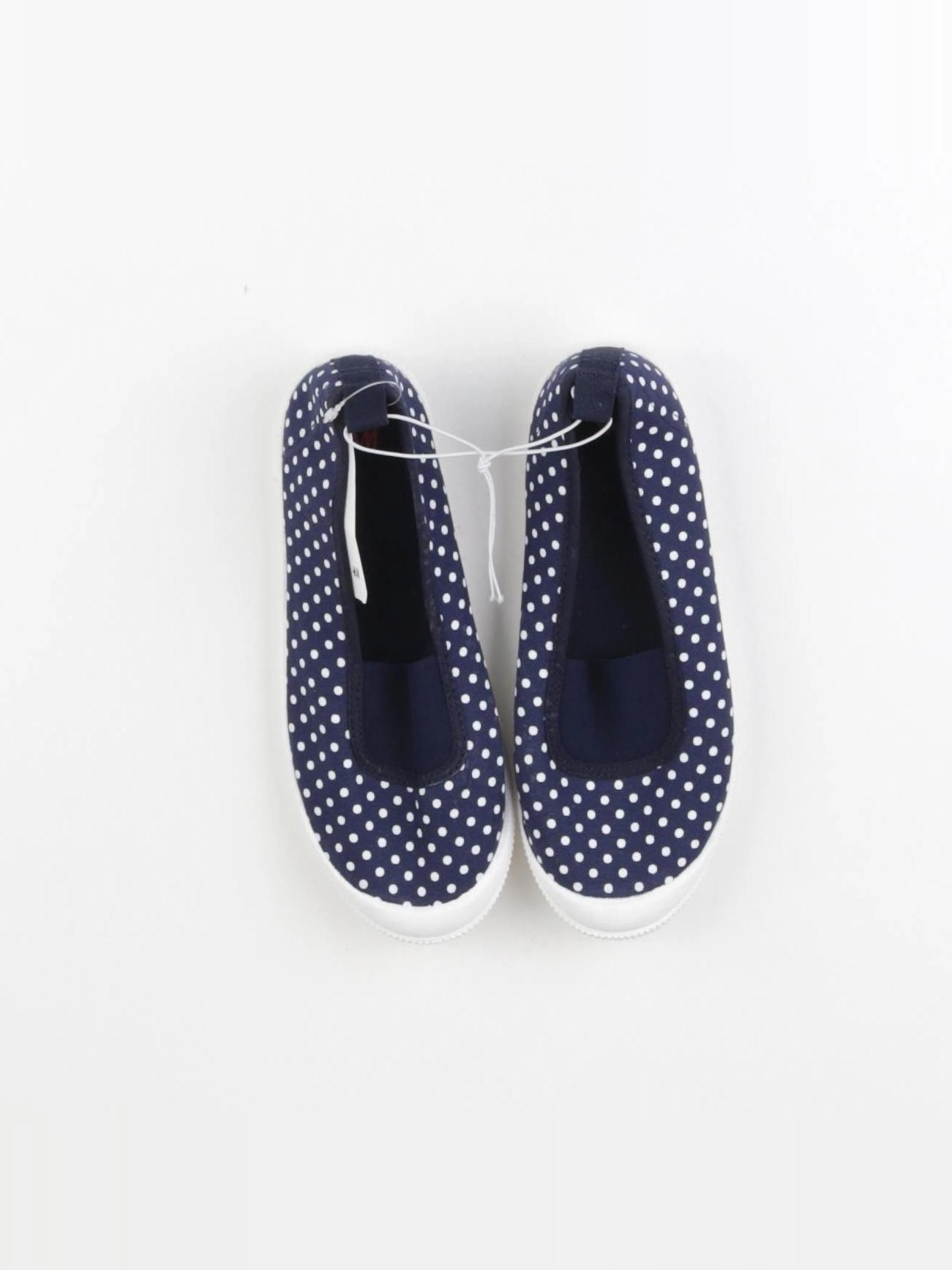 H&M - tennis élastiqué bleu, blanc - pointure 33