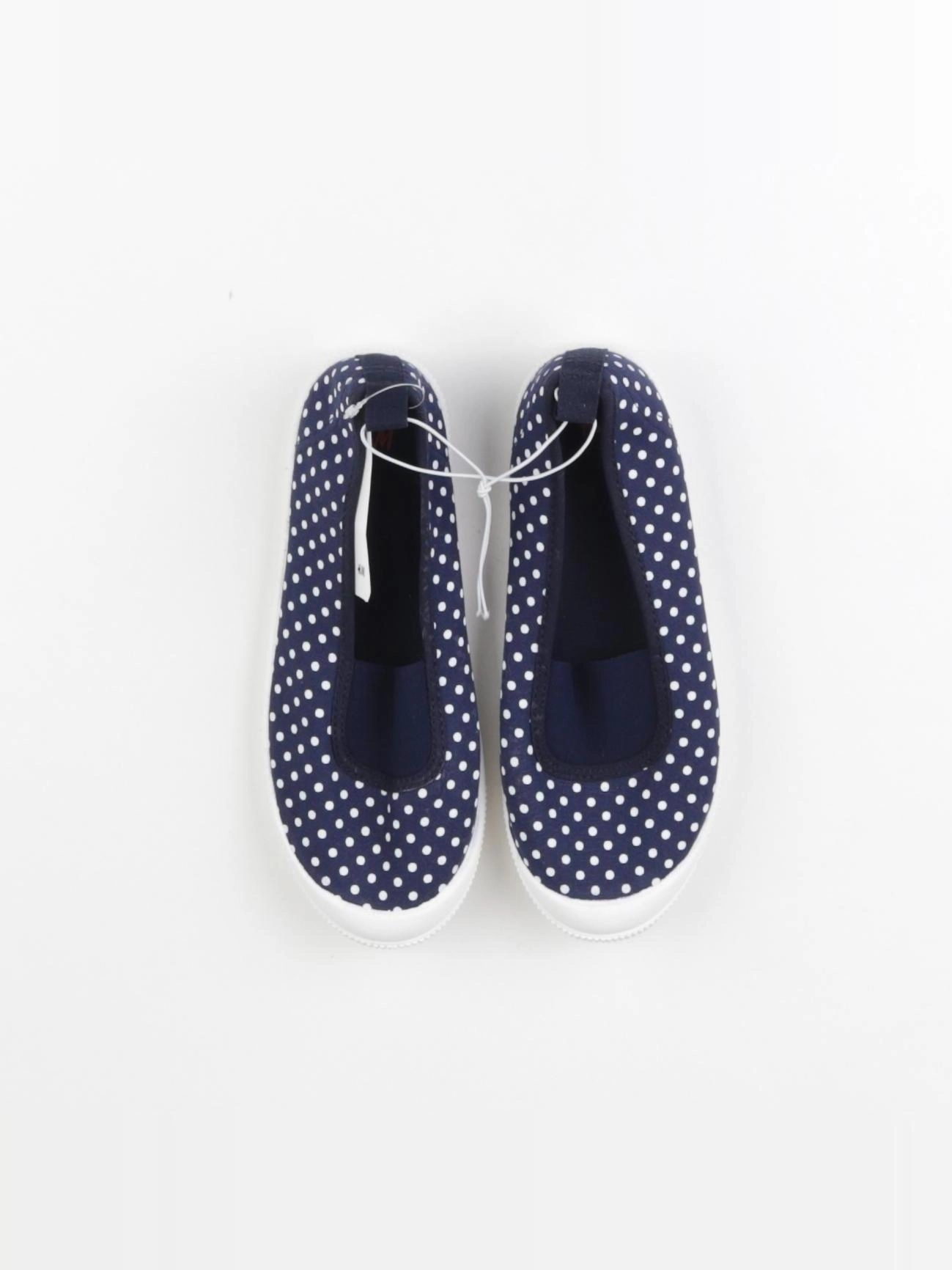 H&M - tennis élastiqué bleu, blanc - pointure 33