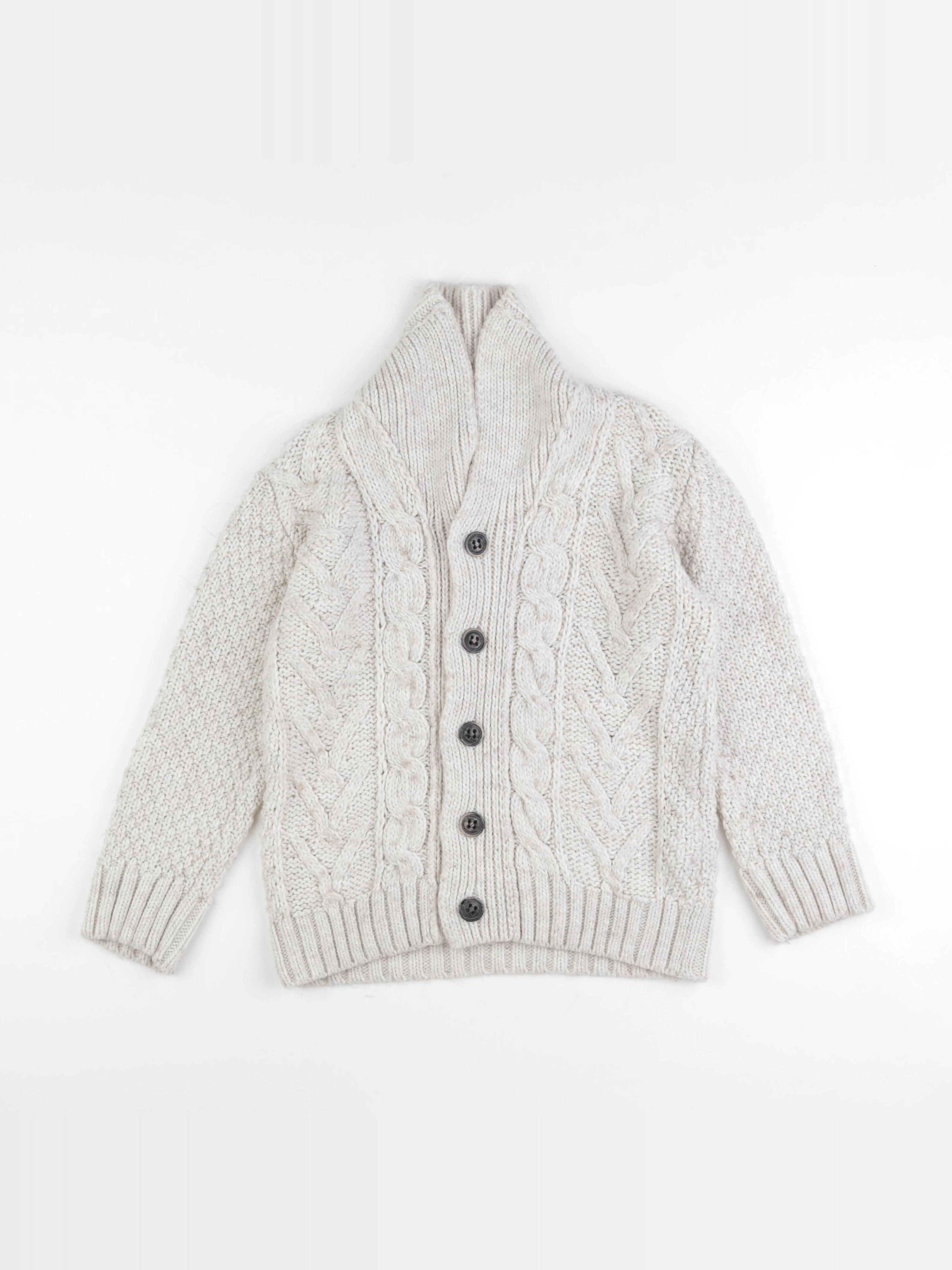 Zara - gilet beige - 11/12 ans