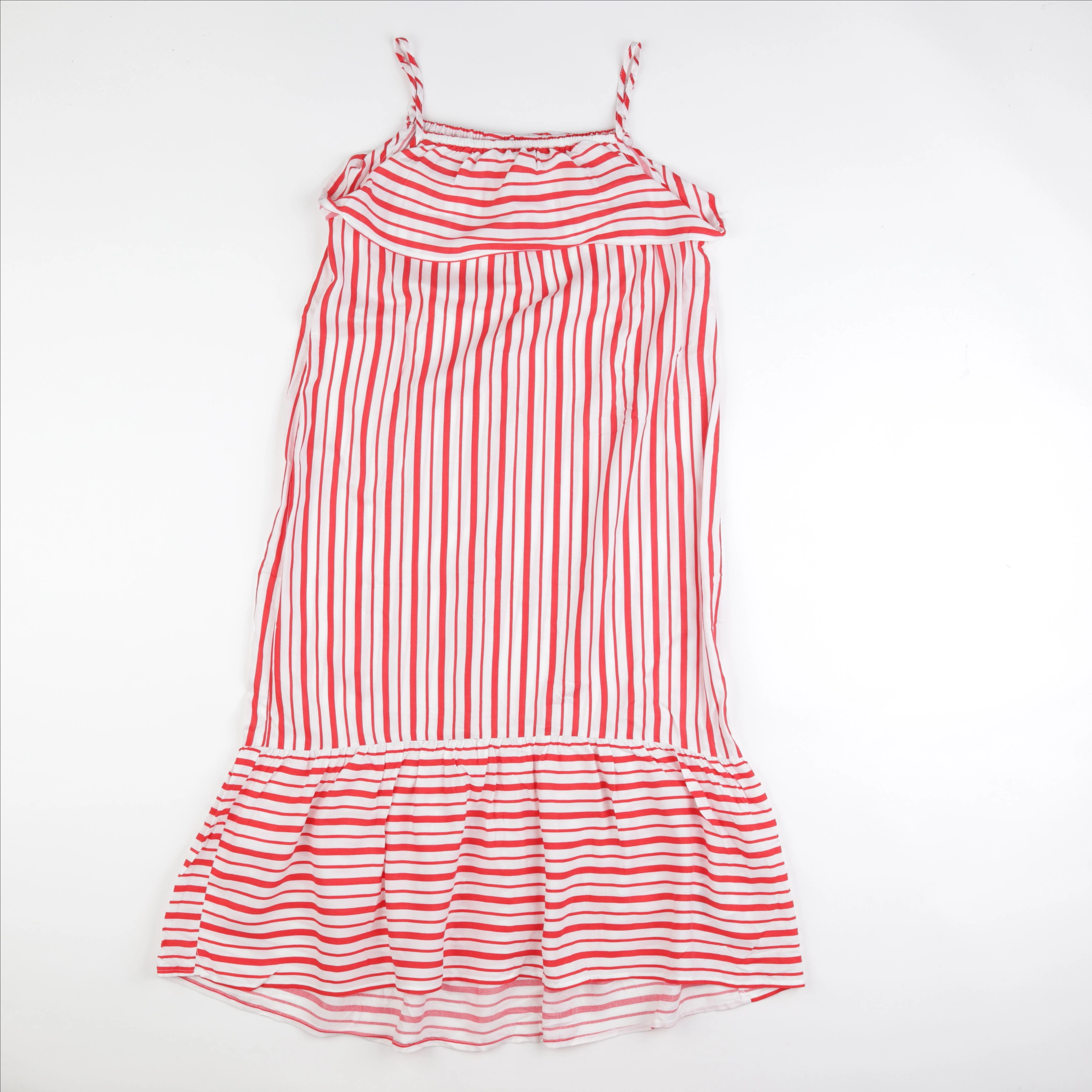 H&M - robe blanc, rouge - 10/12 ans