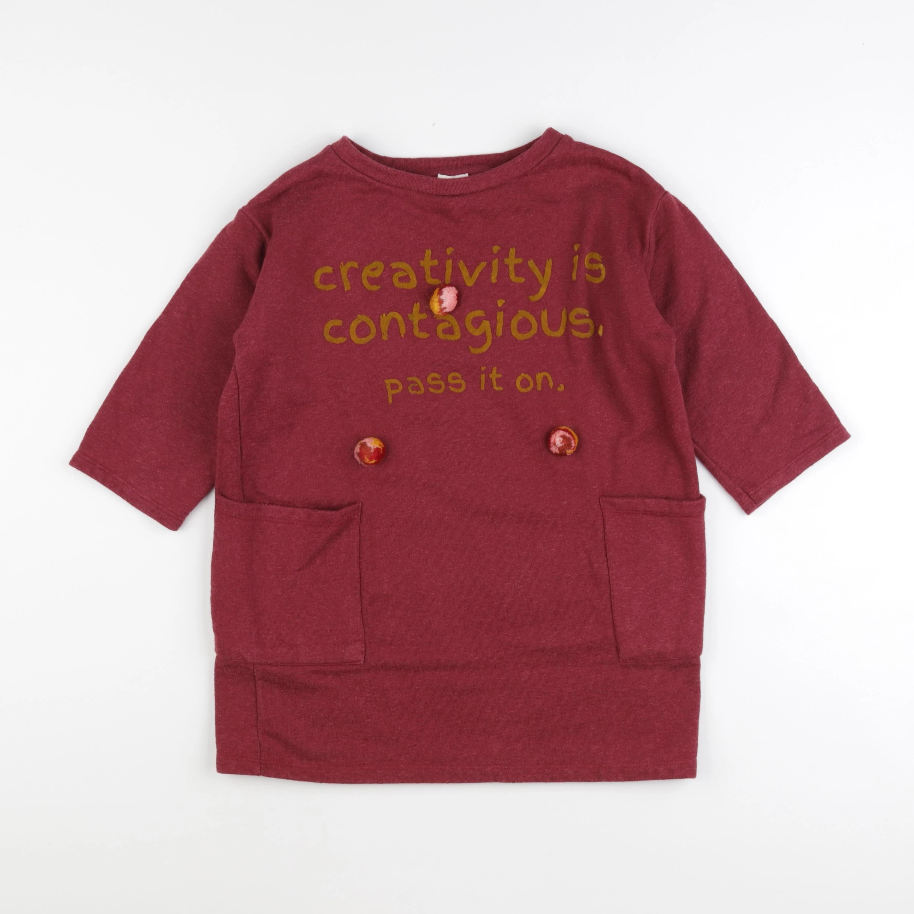 Zara - sweat rouge - 8 ans