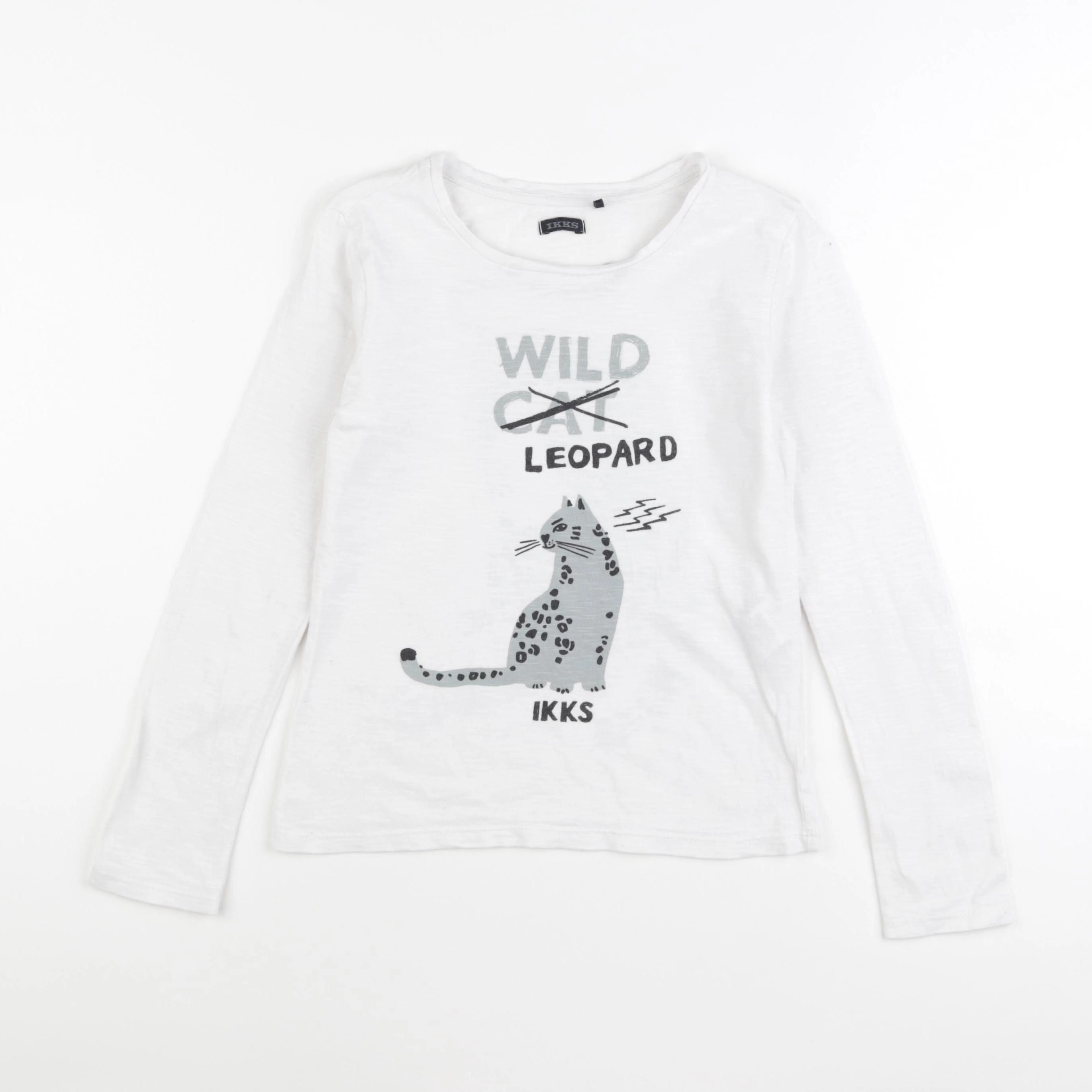 IKKS - tee-shirt imprimé au dos beige - 10 ans