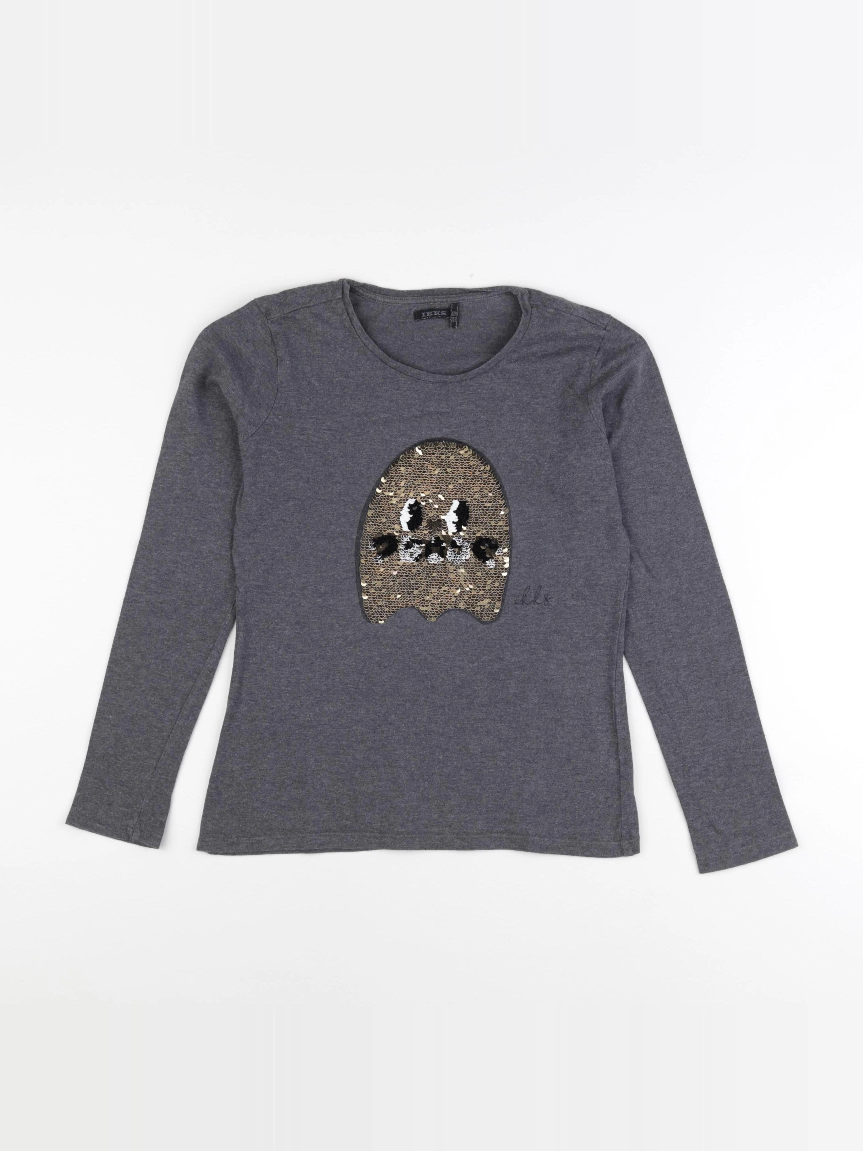 IKKS - tee-shirt gris - 12 ans