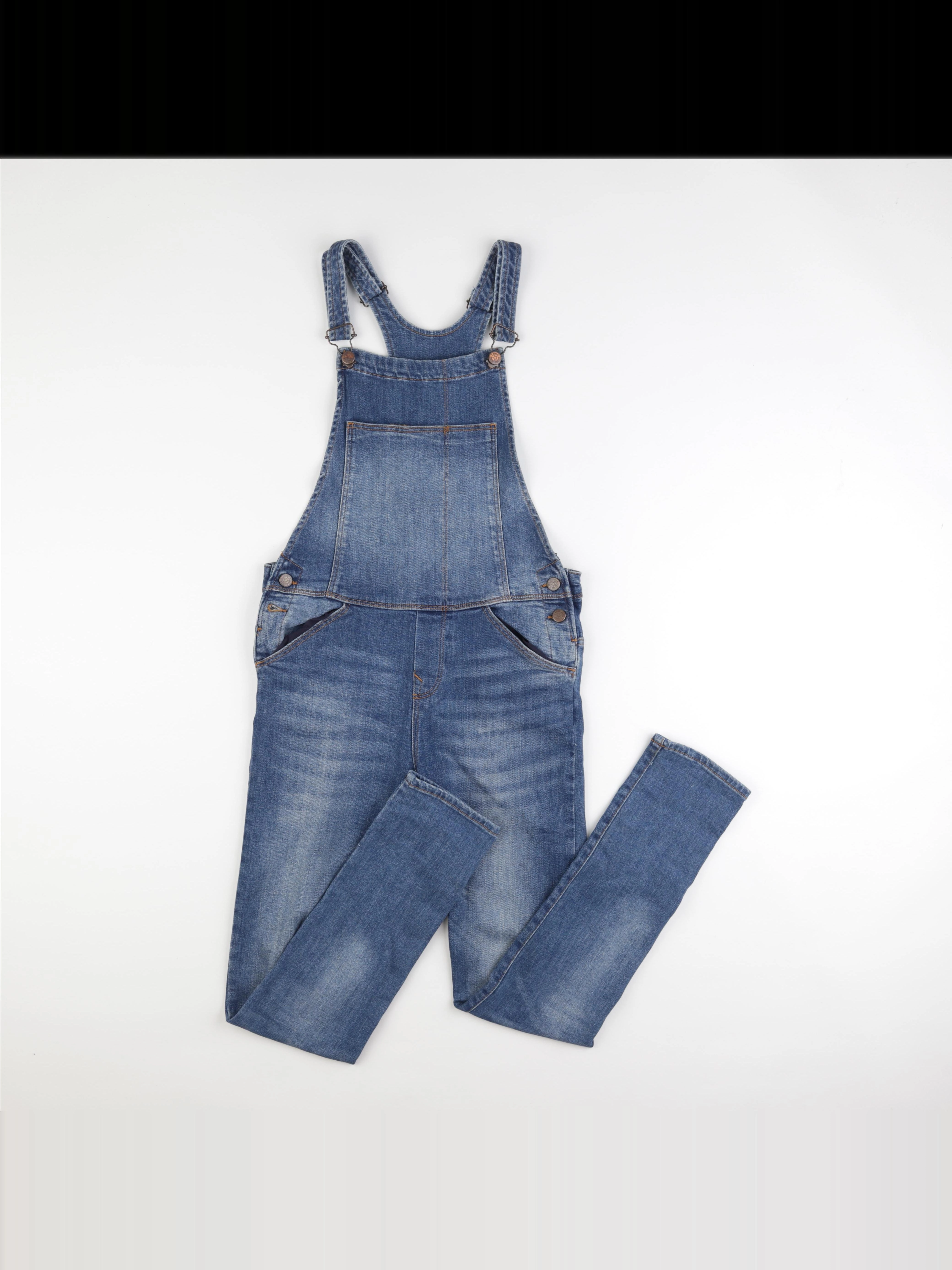 Mango - salopette bleu - 13/14 ans