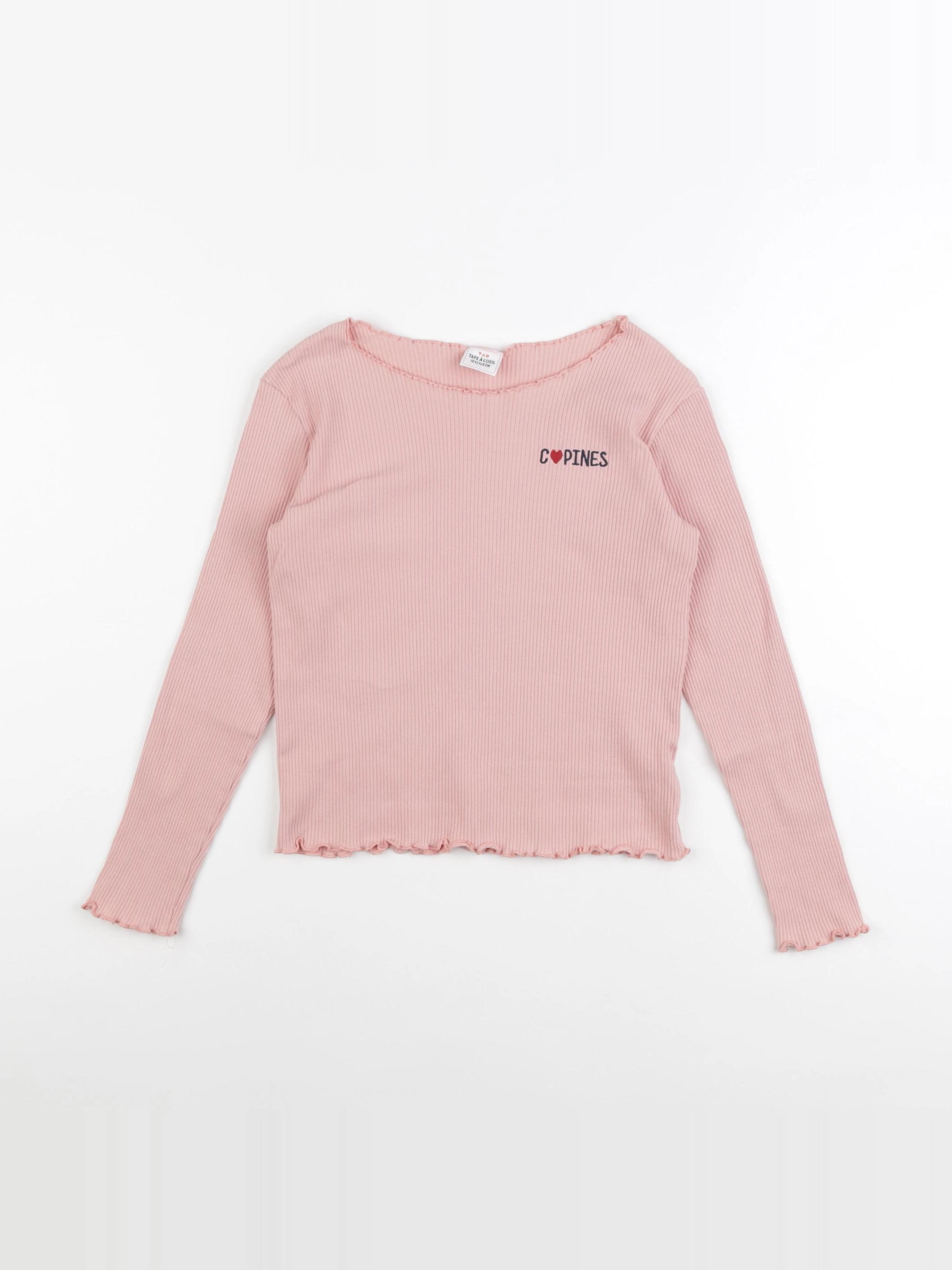 Tape à l'oeil - tee-shirt rose - 10 ans