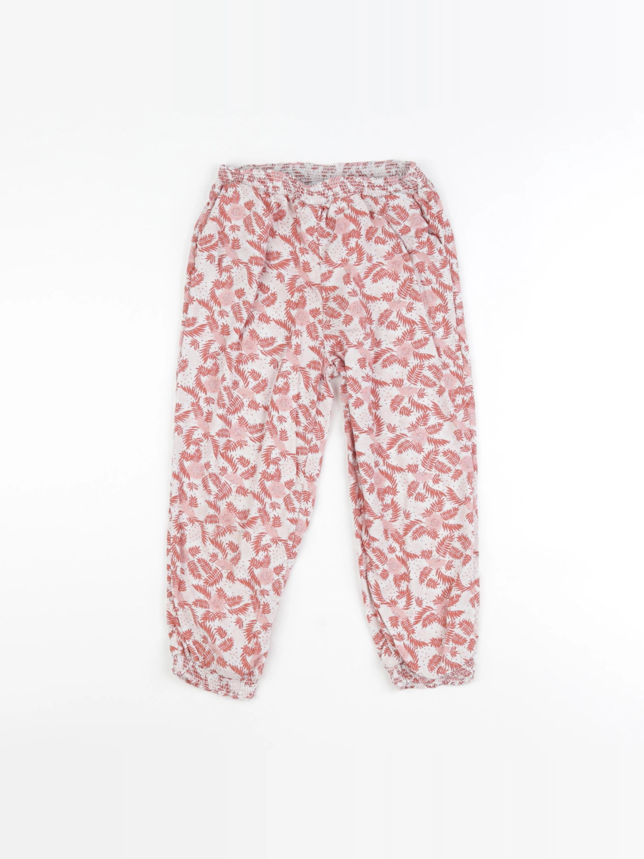 Vertbaudet - pantalon rose - 8 ans