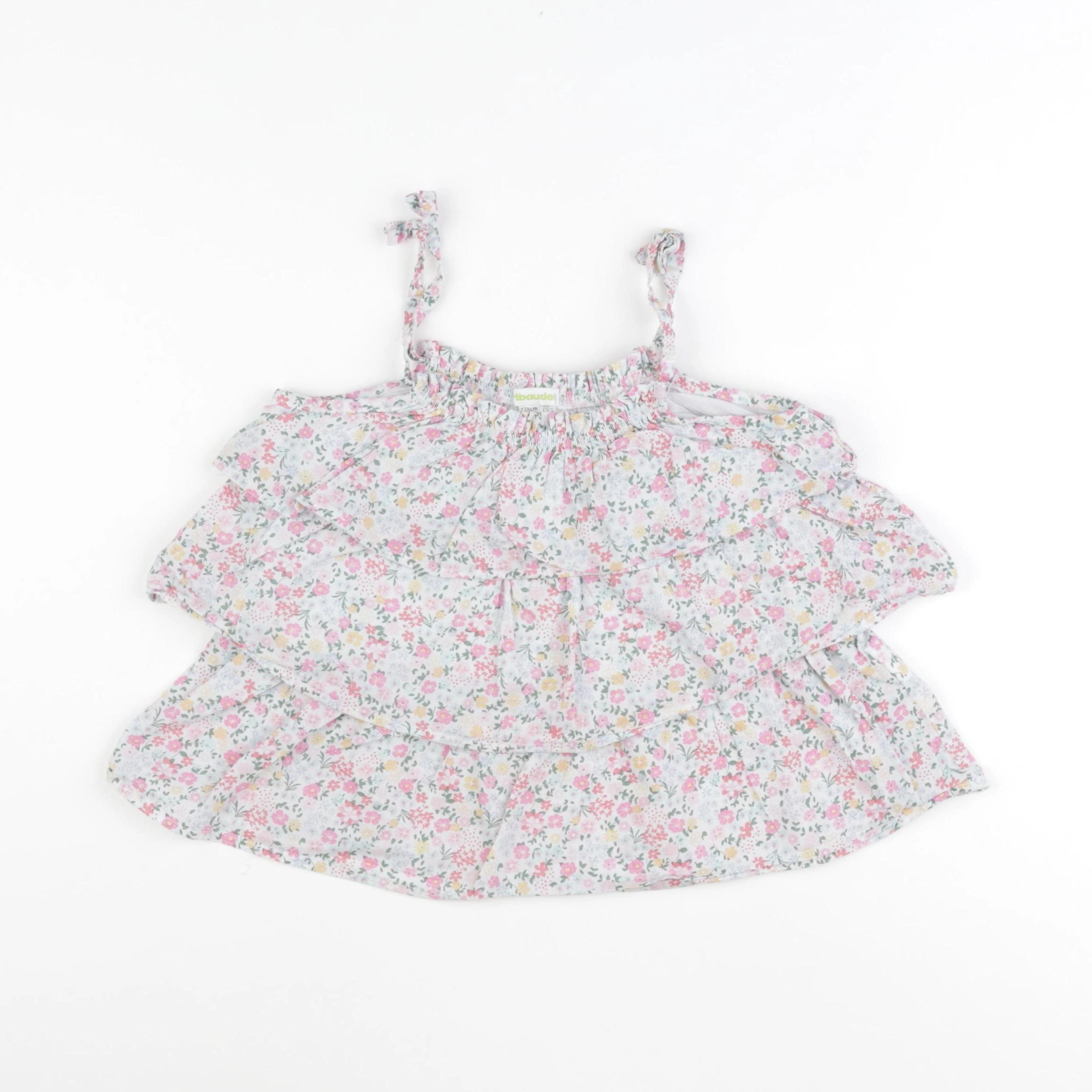 Vertbaudet - blouse bleu - 8 ans