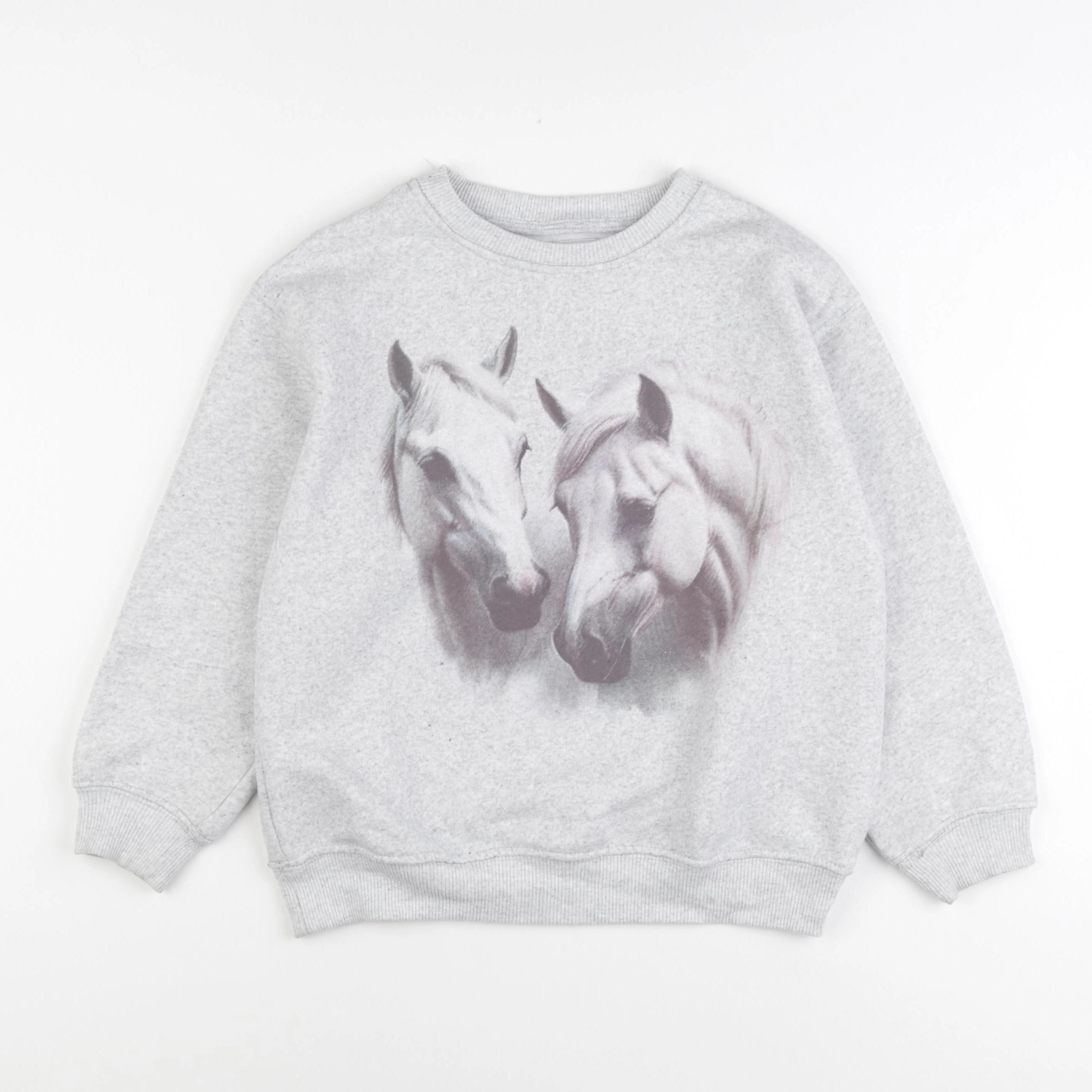 Zara - sweat gris - 8/9 ans