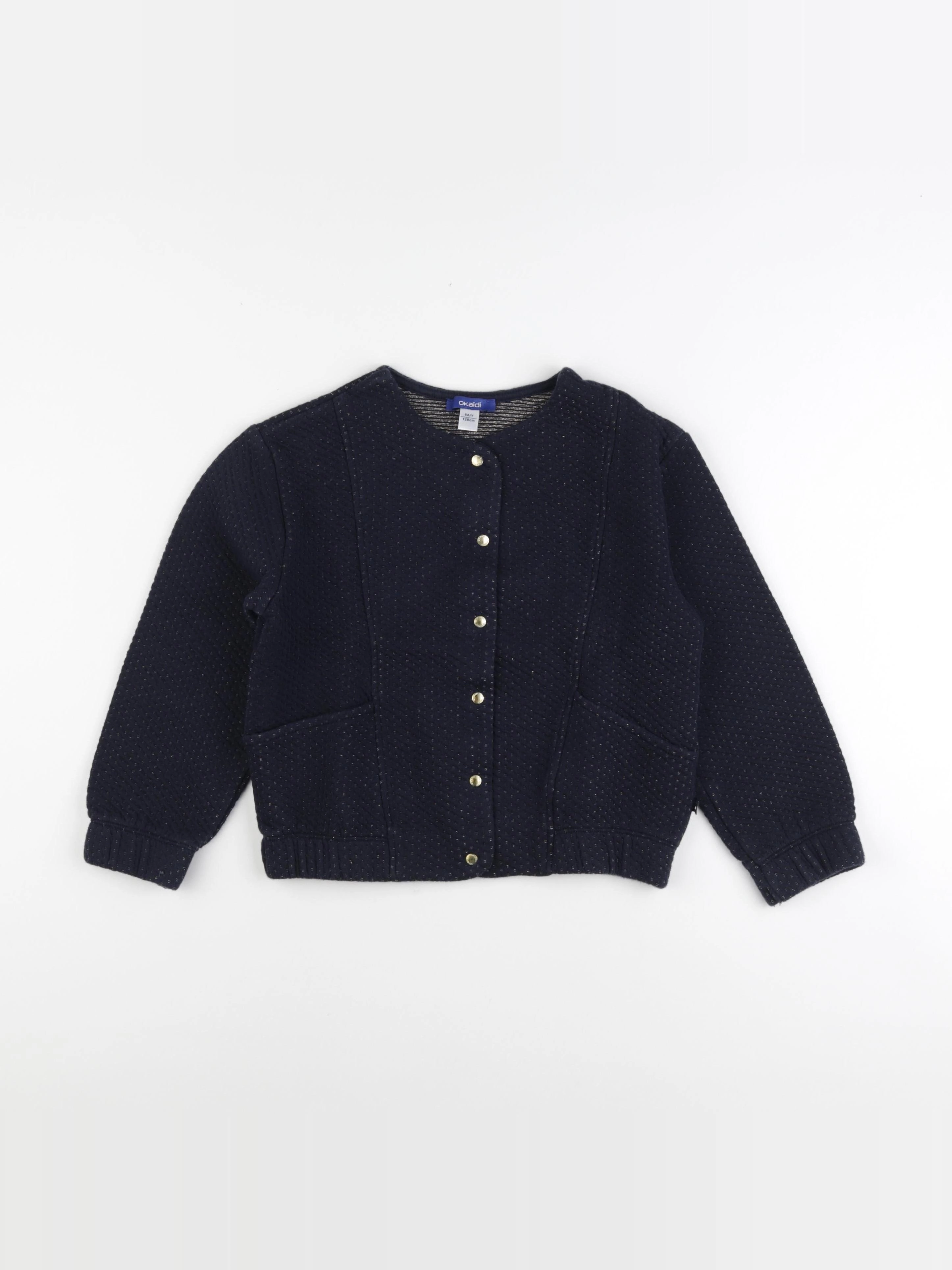 Okaidi - sweat bleu - 8 ans
