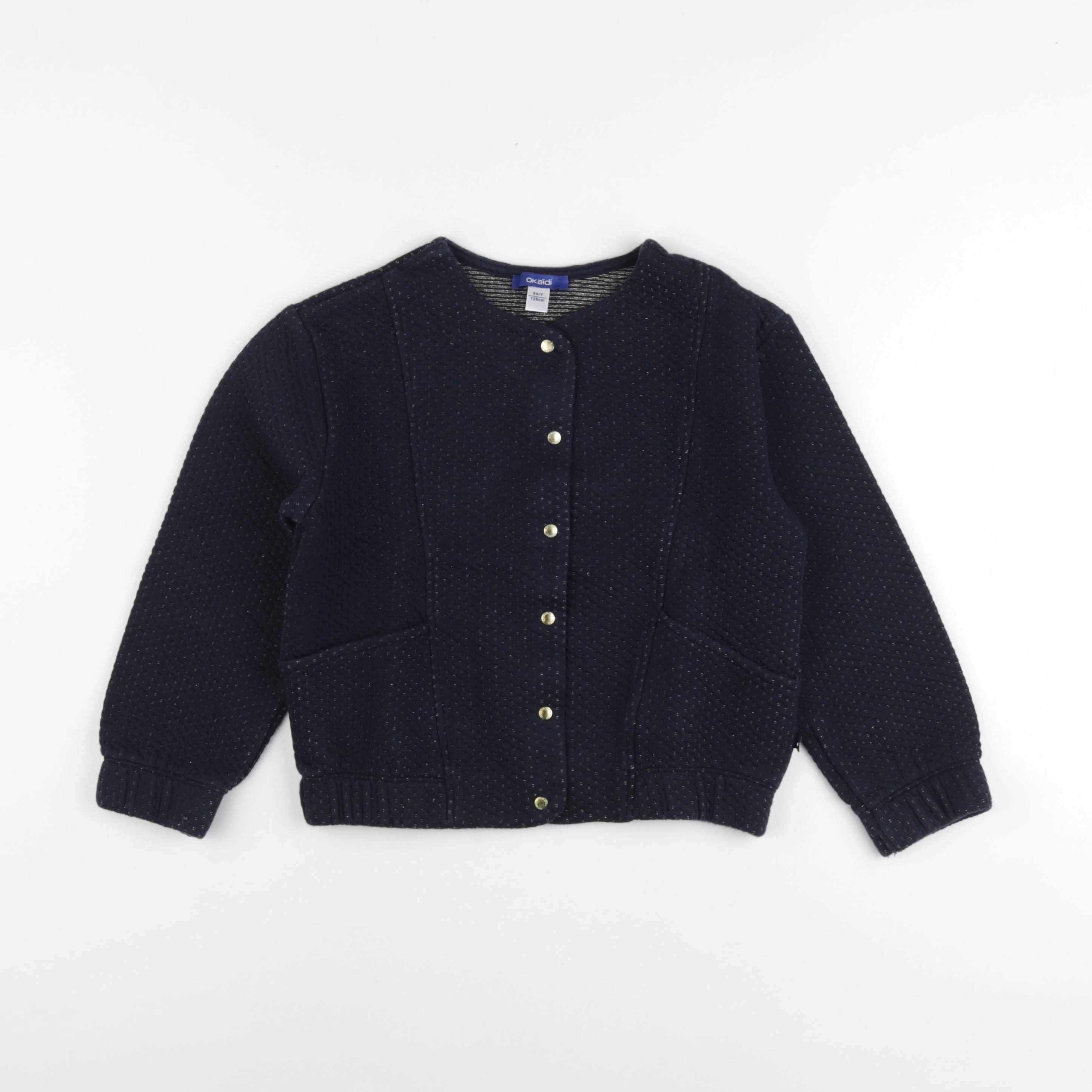 Okaidi - sweat bleu - 8 ans