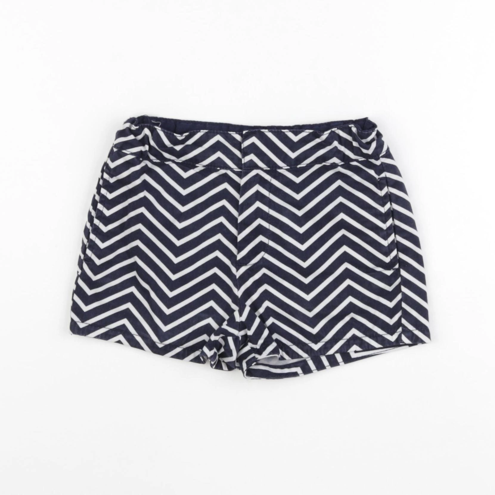 GAP - short bleu, blanc - 5 ans