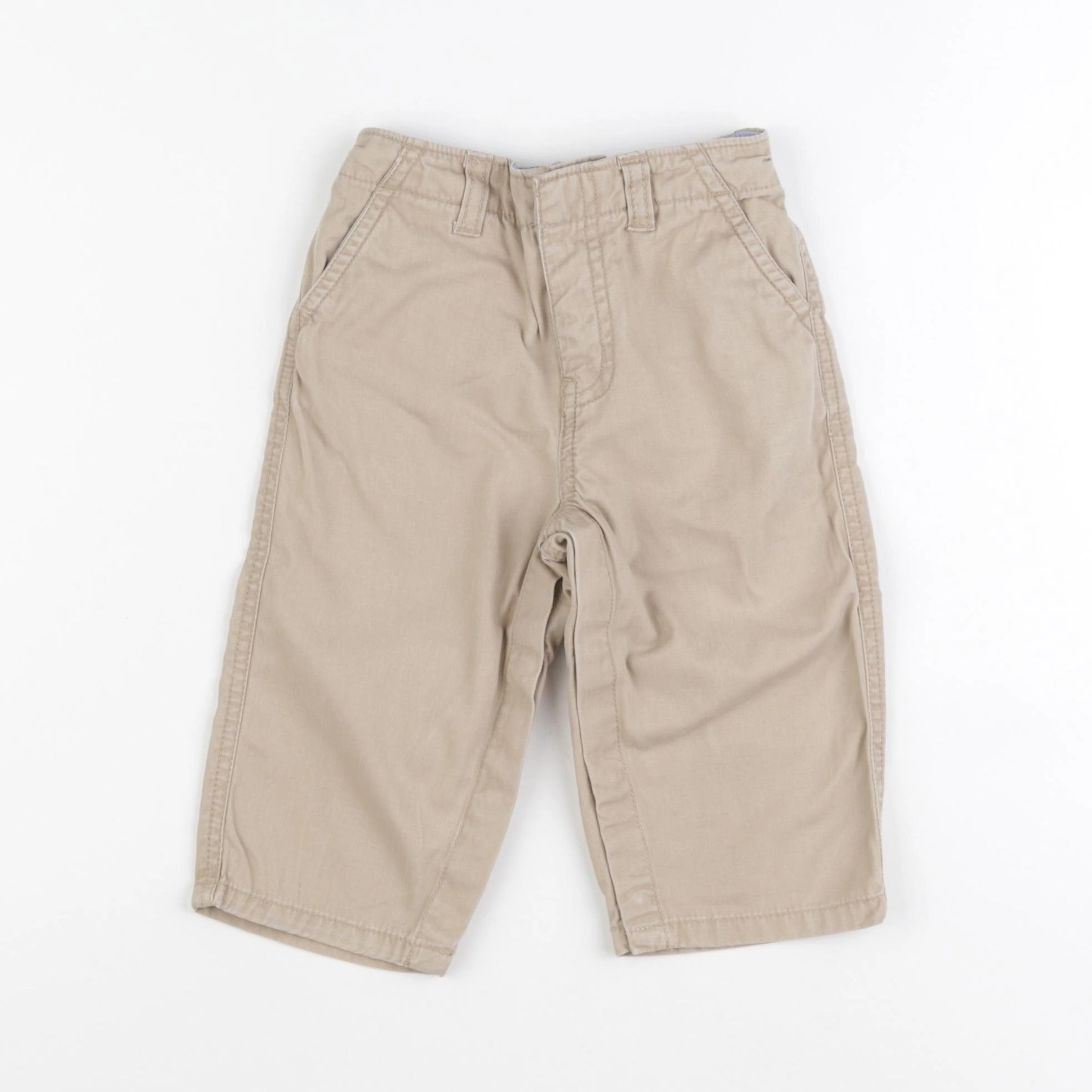 GAP - pantalon beige - 12/18 mois