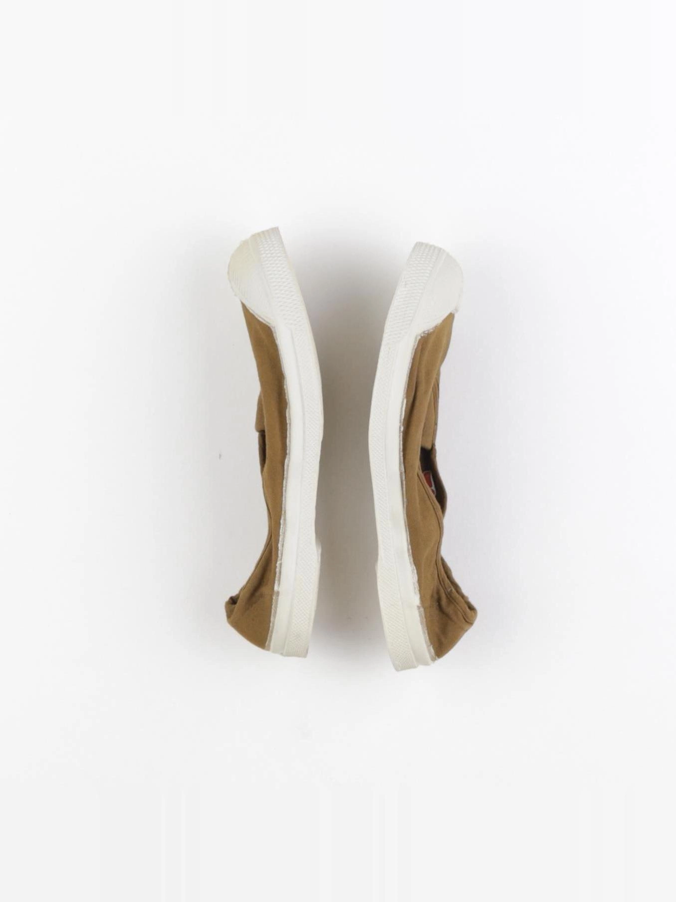 Bensimon - tennis élastiqué vert - pointure 34