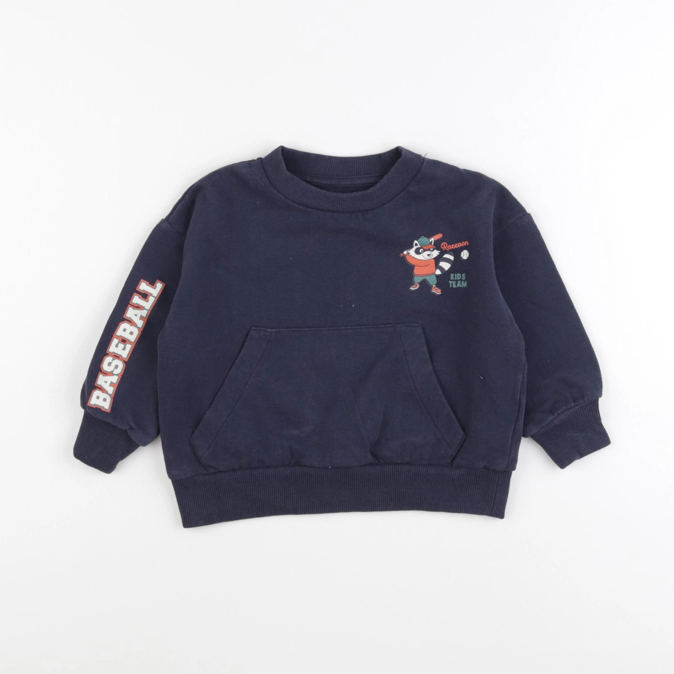 Vertbaudet - sweat bleu - 3 ans