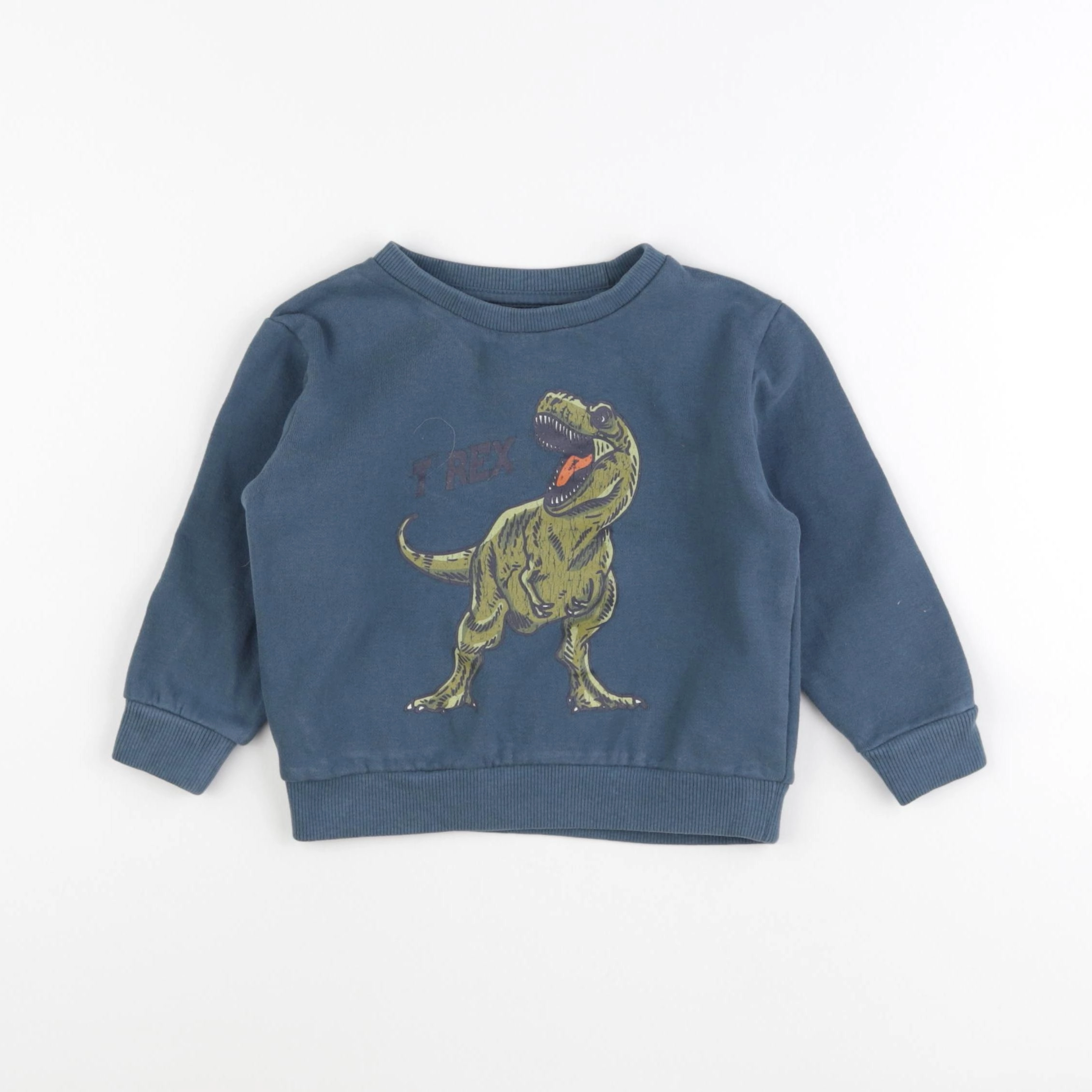 Vertbaudet - sweat bleu - 3 ans