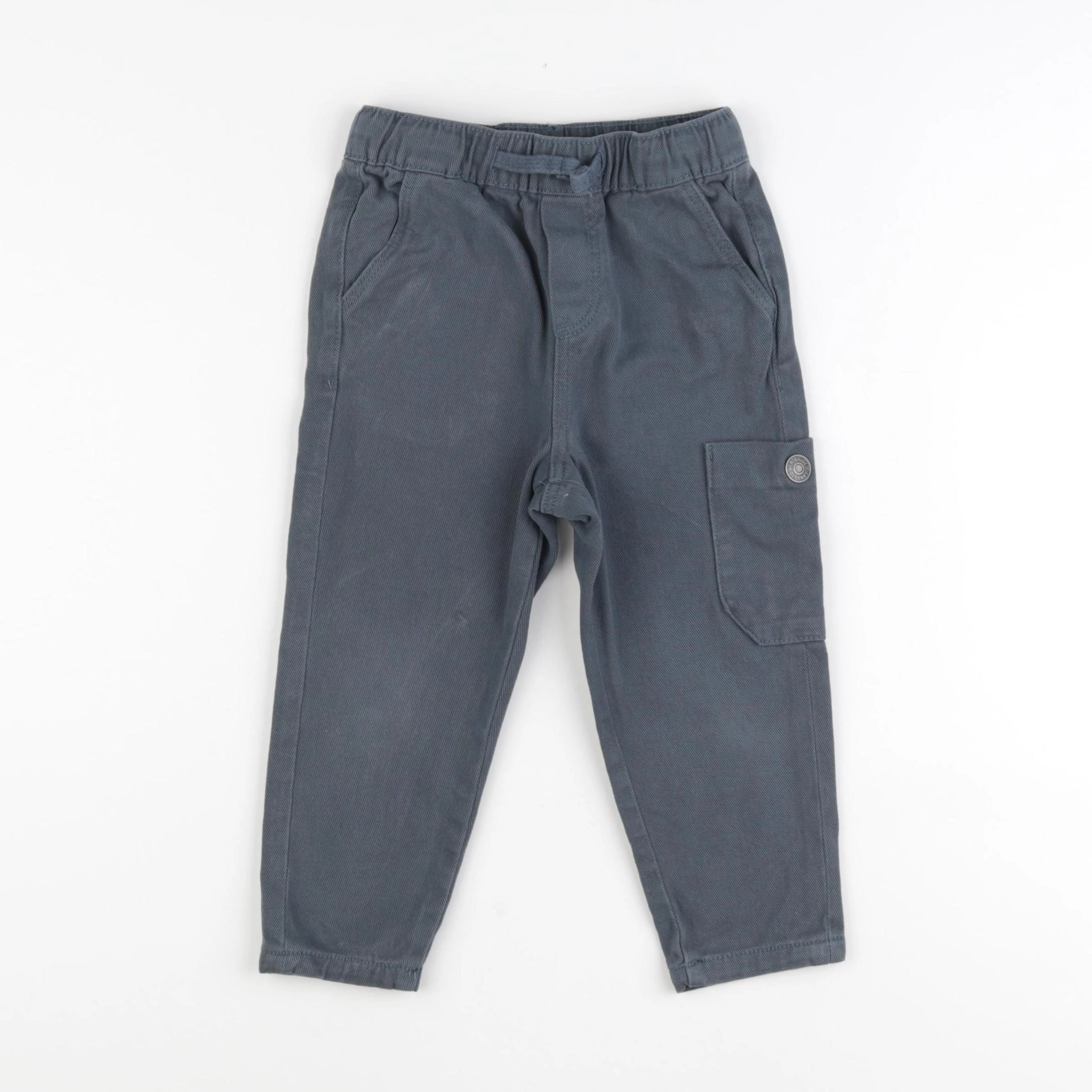 Vertbaudet - pantalon bleu - 3 ans