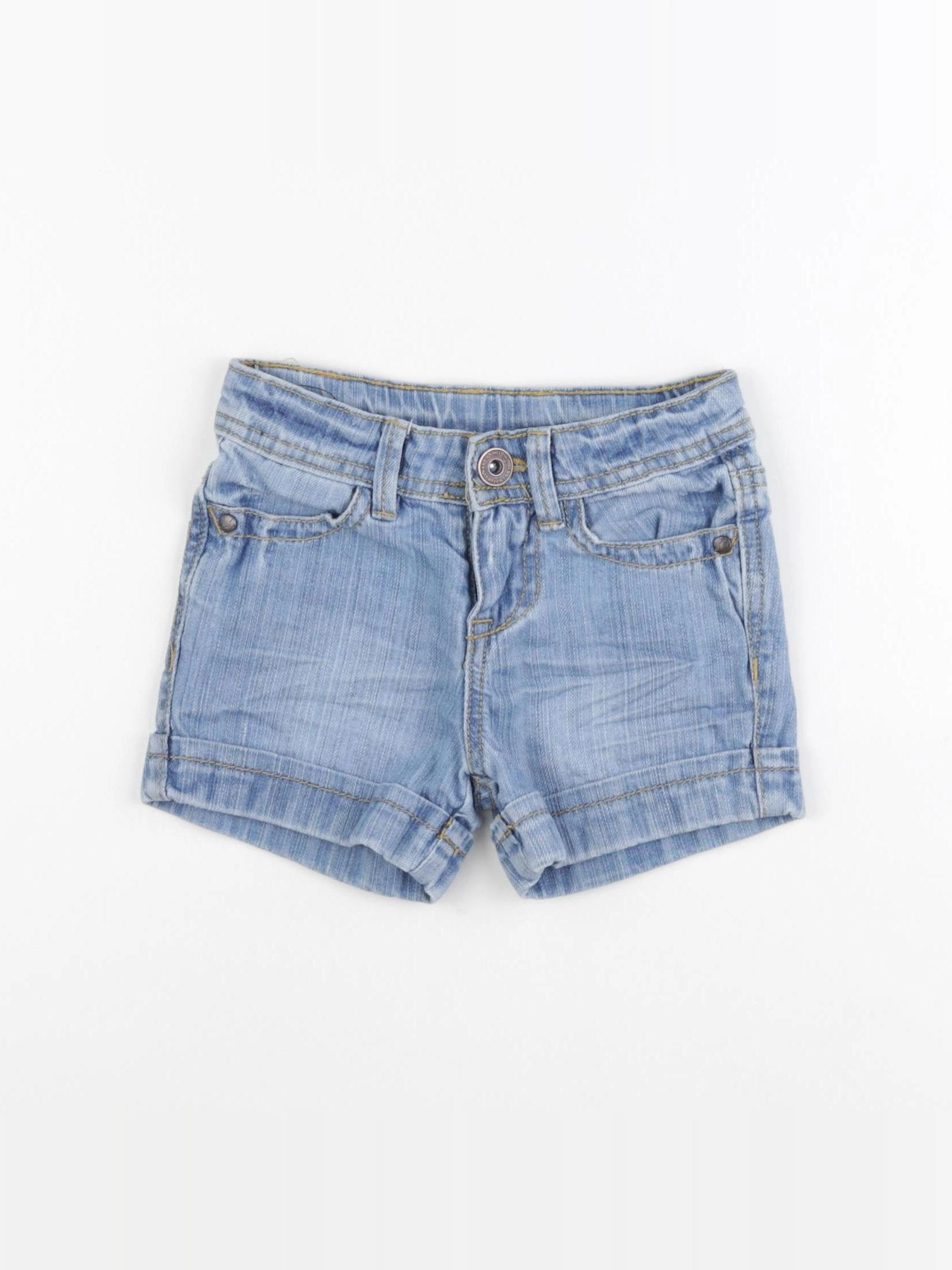 Zara - short bleu - 2/3 ans