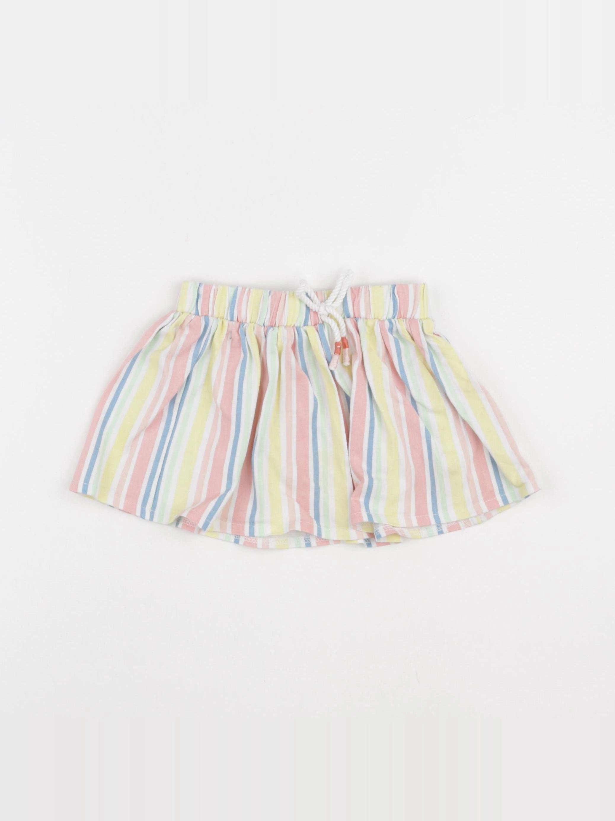 Vertbaudet - jupe multicolore - 18 mois
