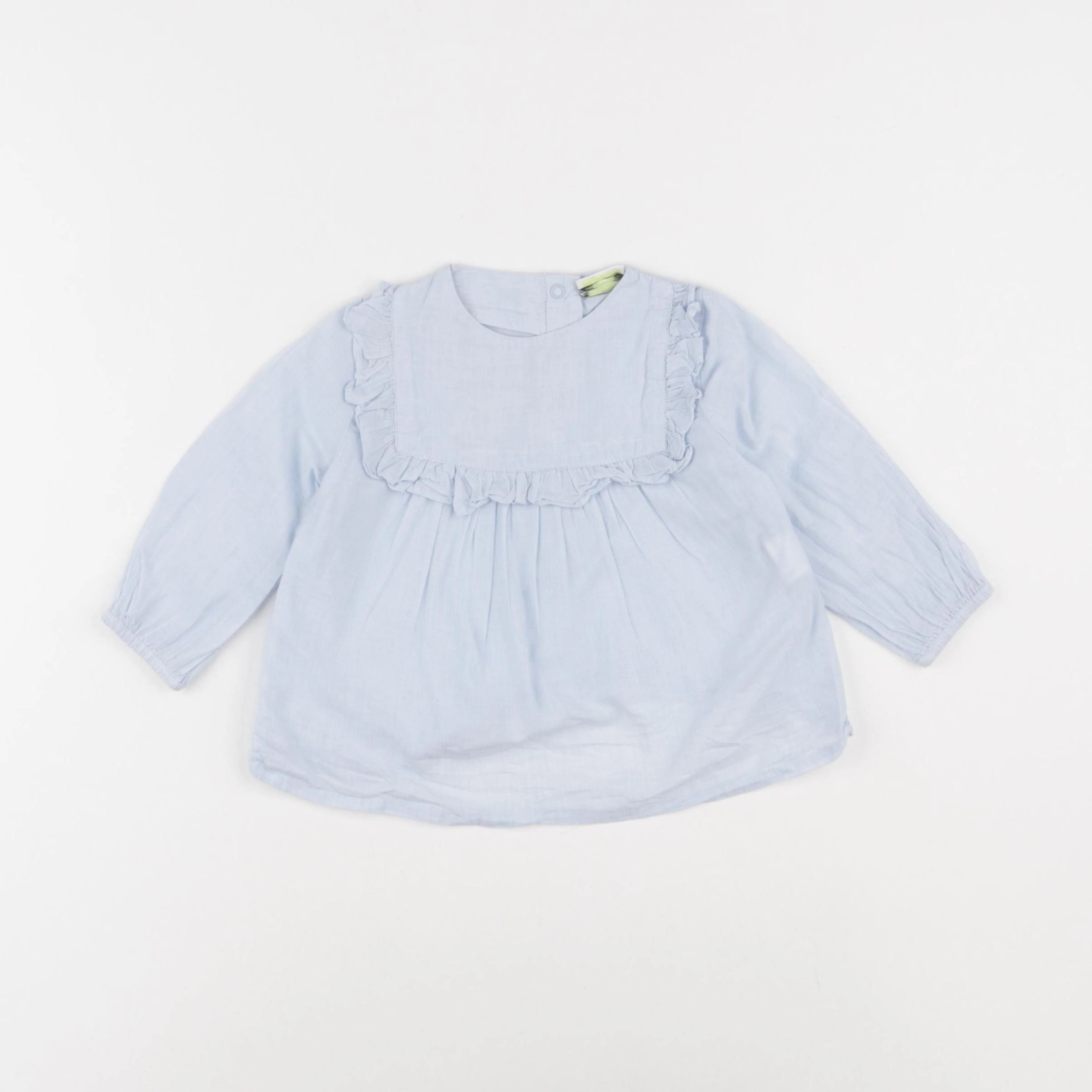 Tape à l'oeil - blouse bleu - 9 mois