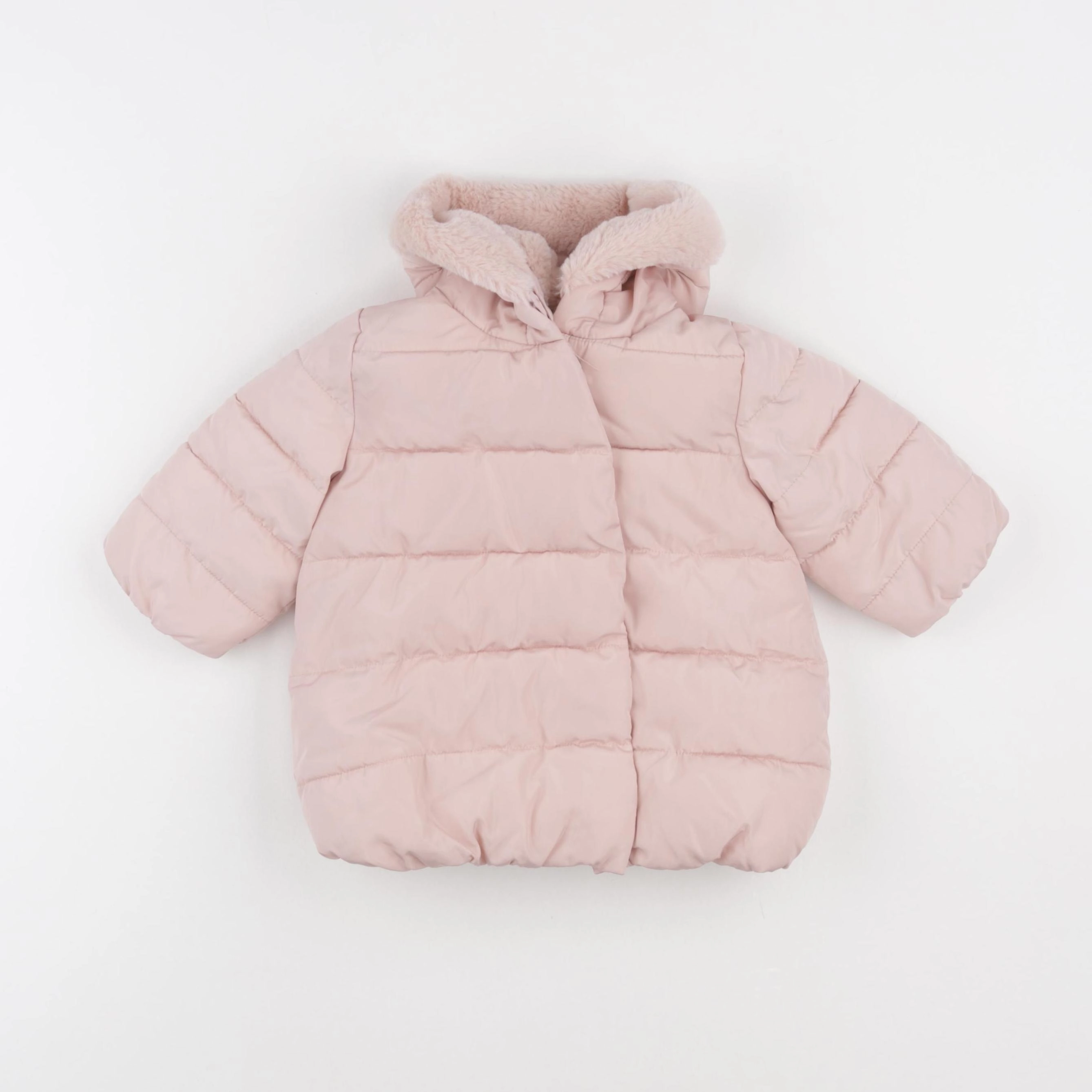 Vertbaudet - doudoune rose - 6 mois