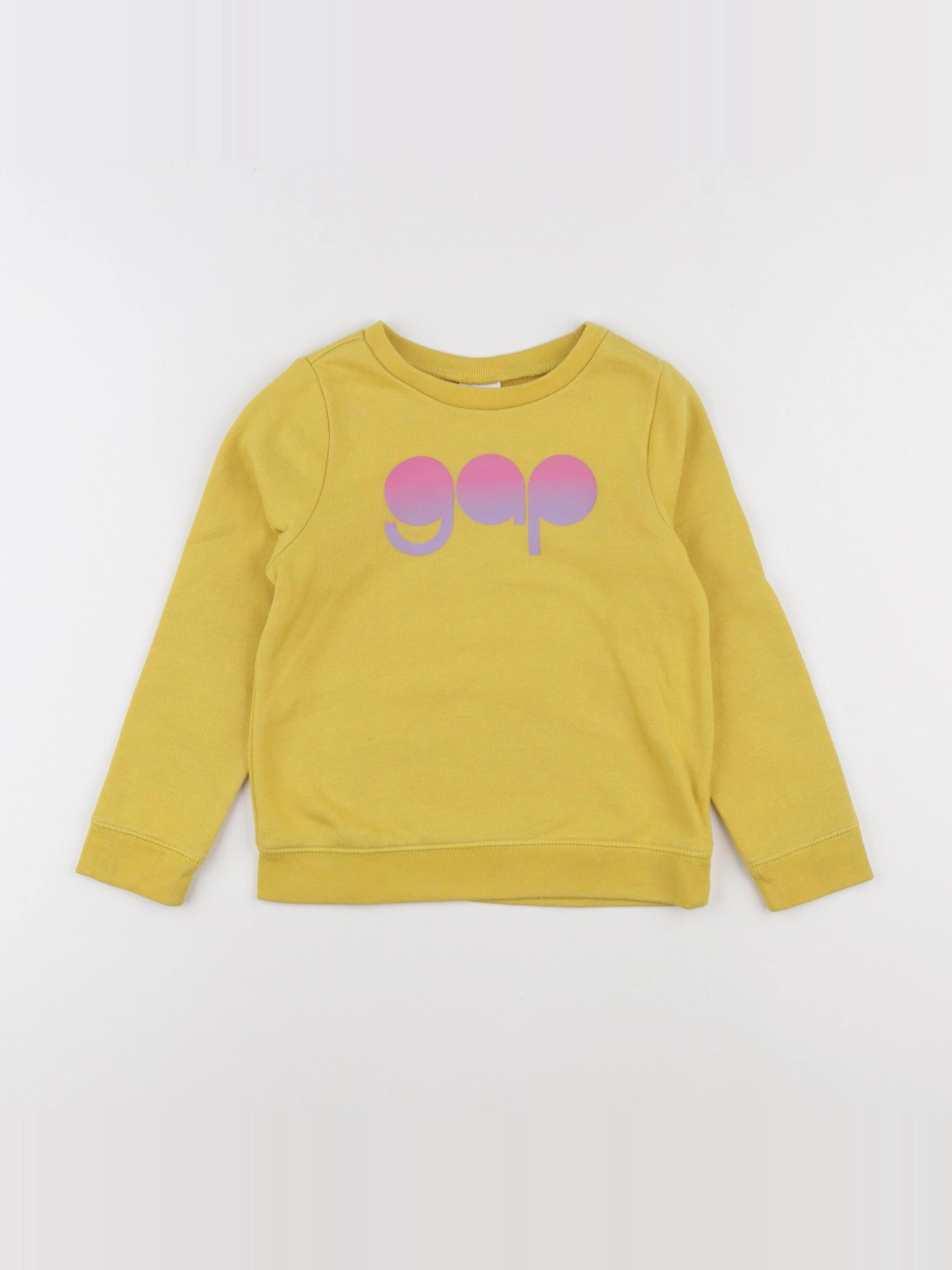 GAP - sweat jaune - 5 ans