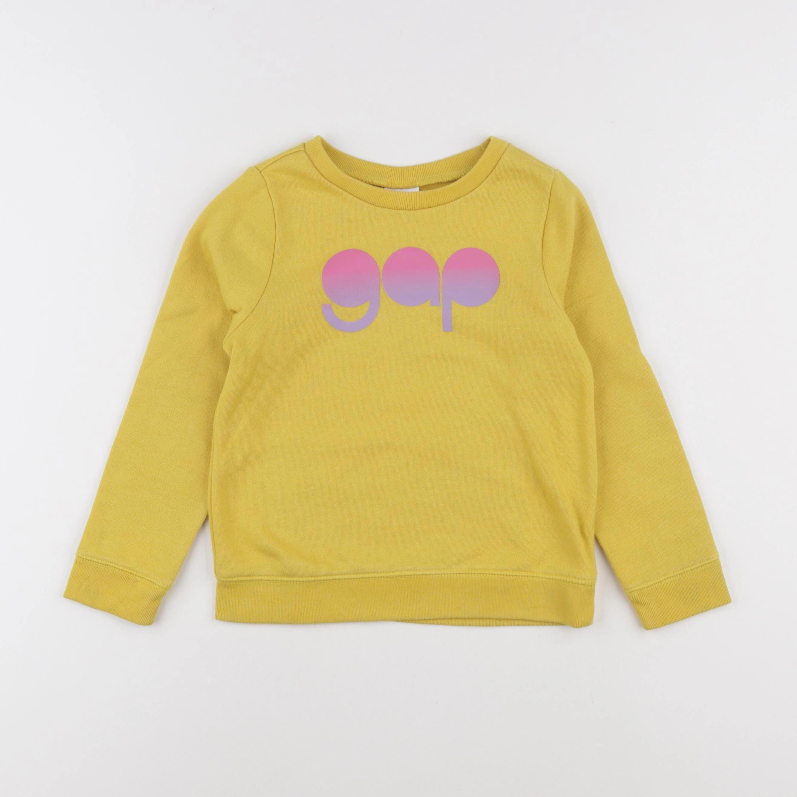 GAP - sweat jaune - 5 ans