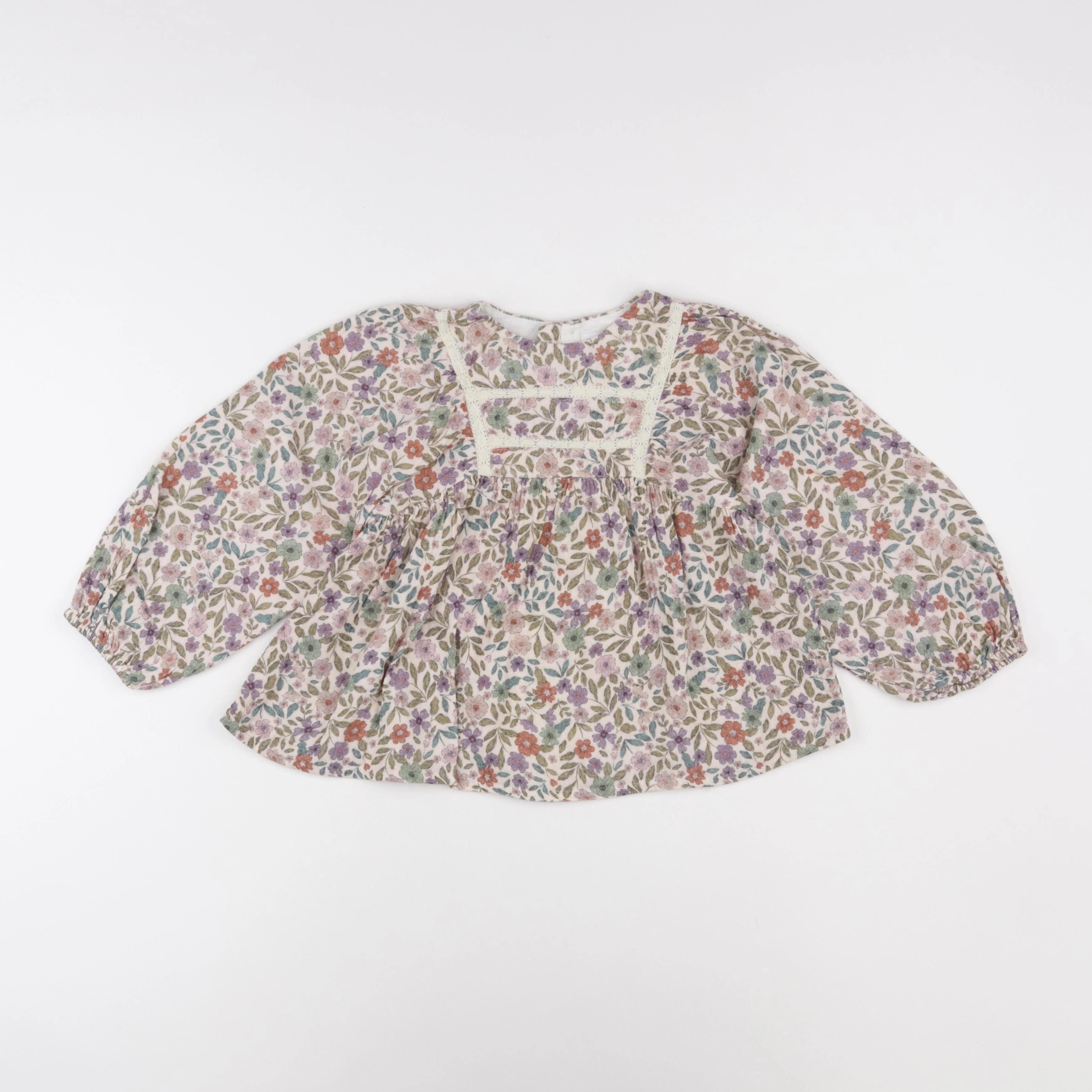 Zara - blouse multicolore - 5/6 ans