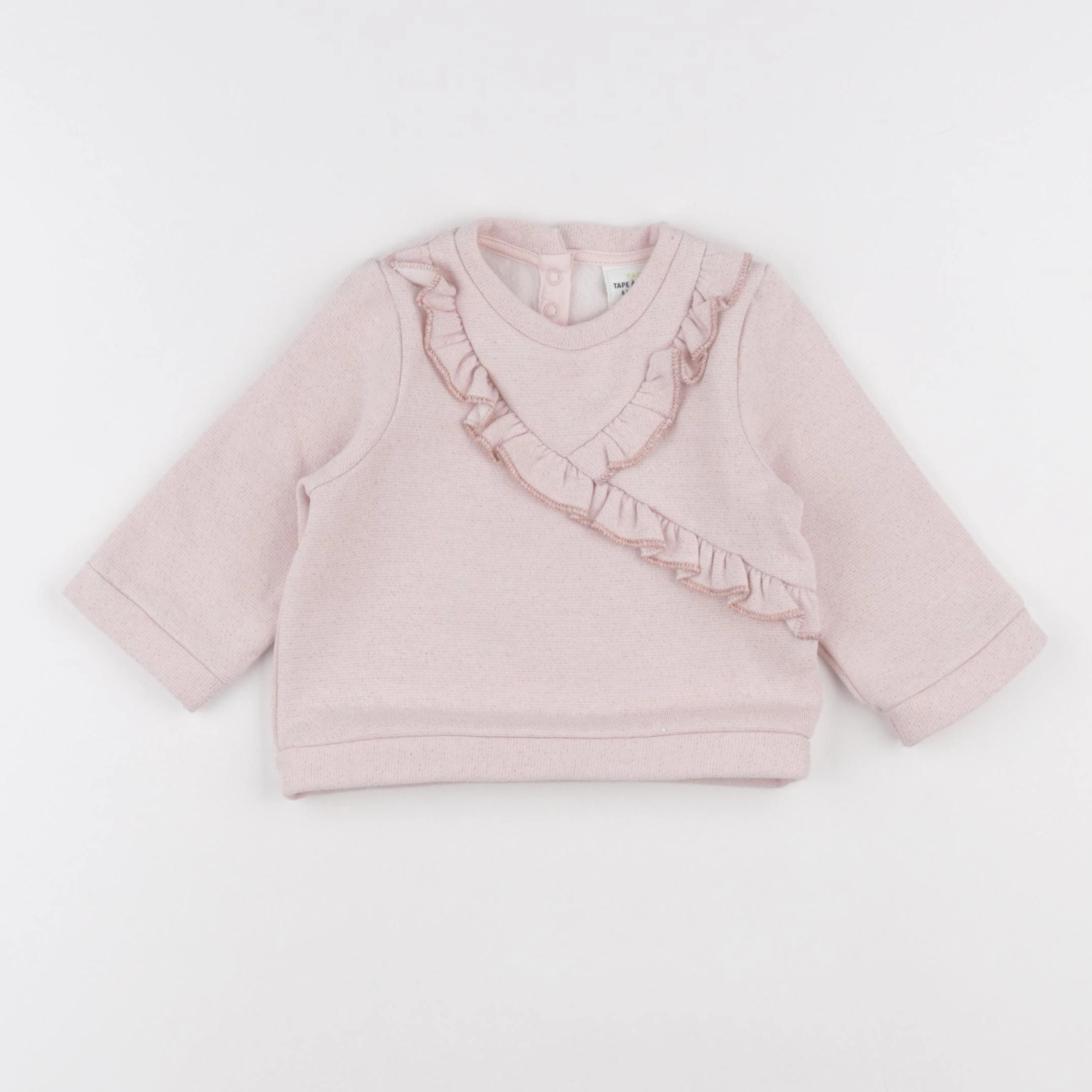 Tape à l'oeil - sweat rose - 6 mois