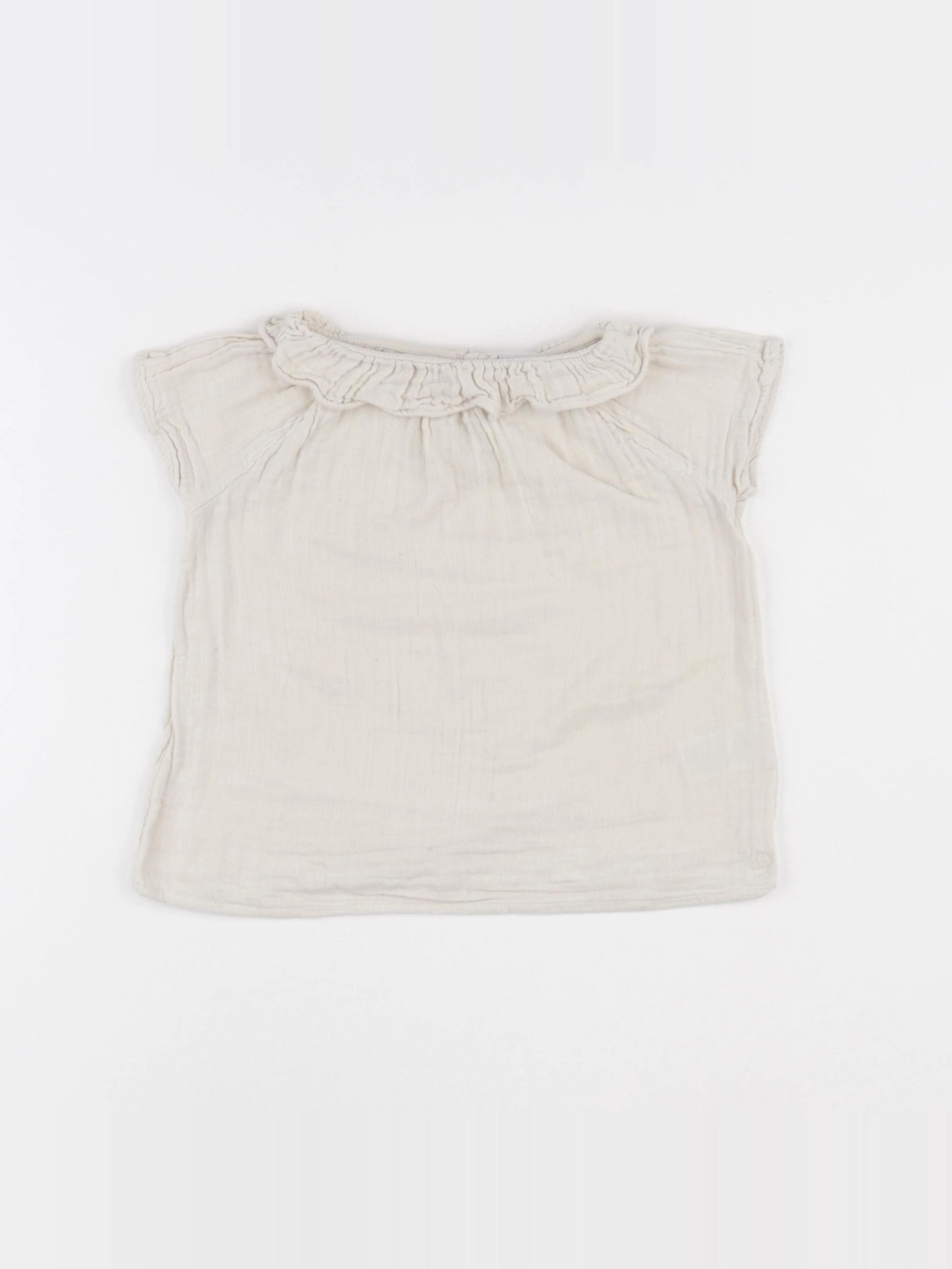 Petit Bateau - blouse beige - 3 ans