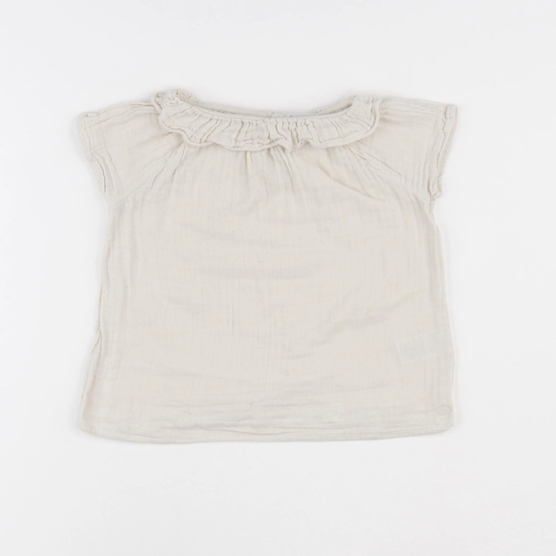 Petit Bateau - blouse beige - 3 ans