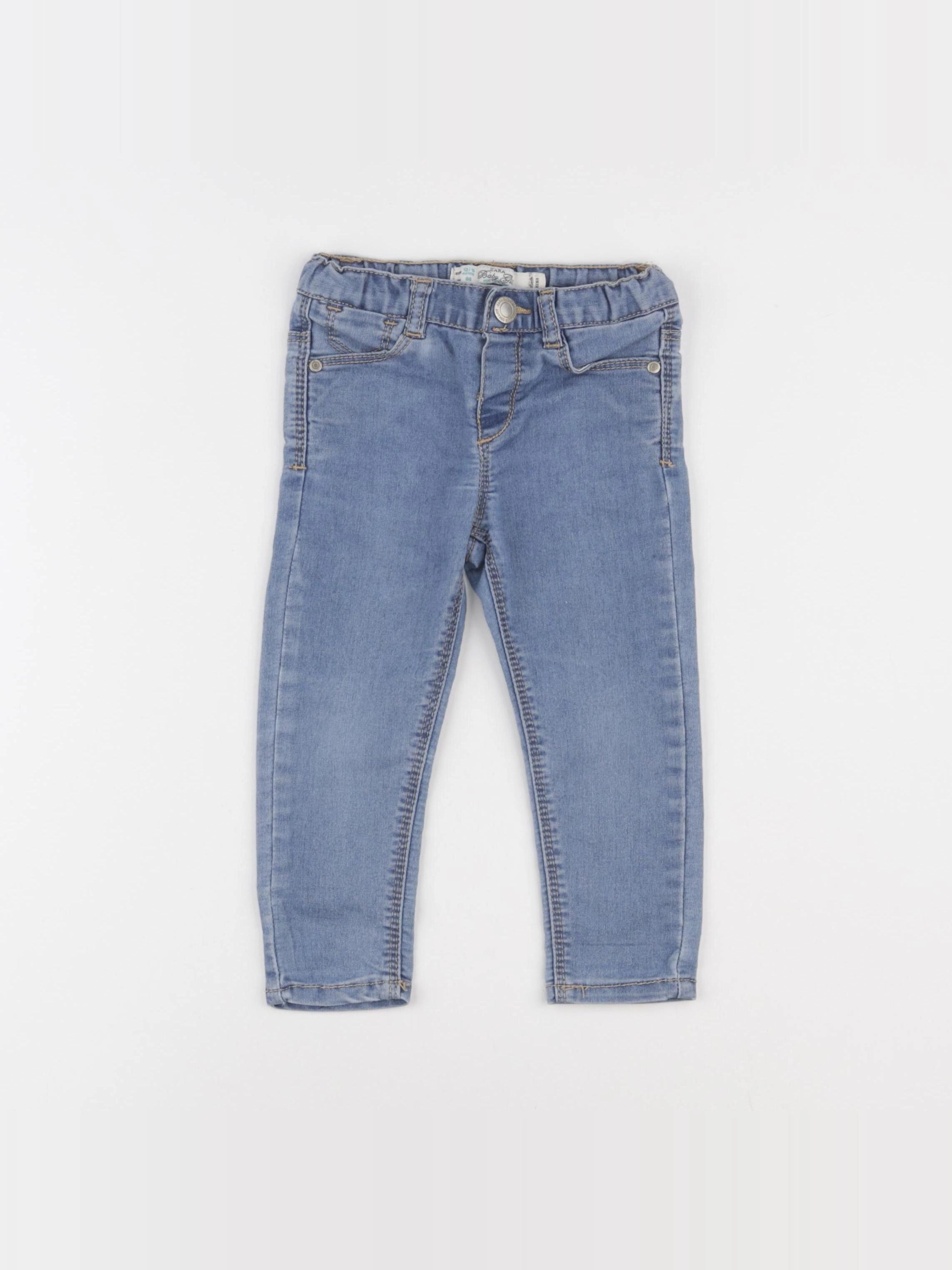Zara - jean bleu - 12/18 mois