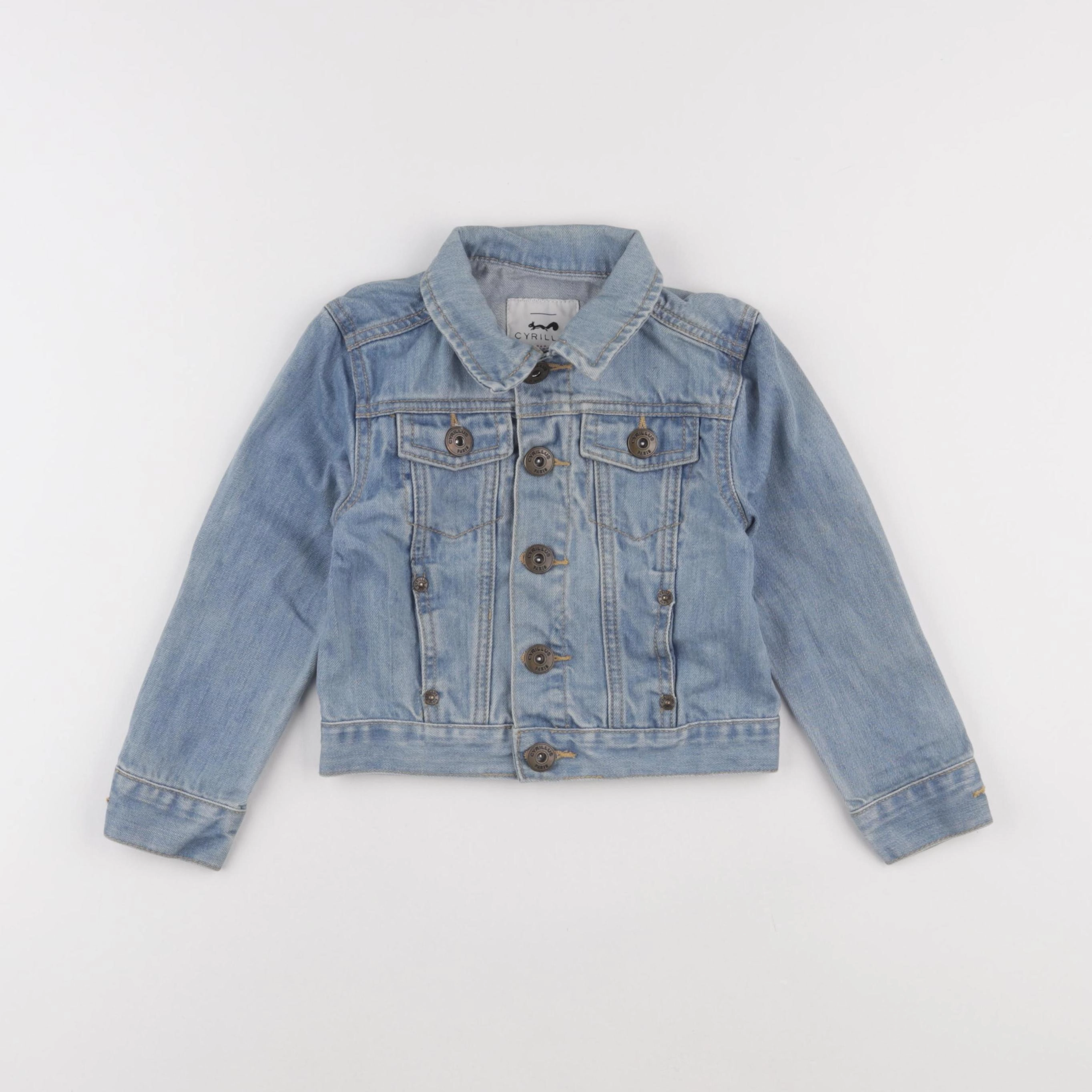 Cyrillus - veste bleu - 3 ans